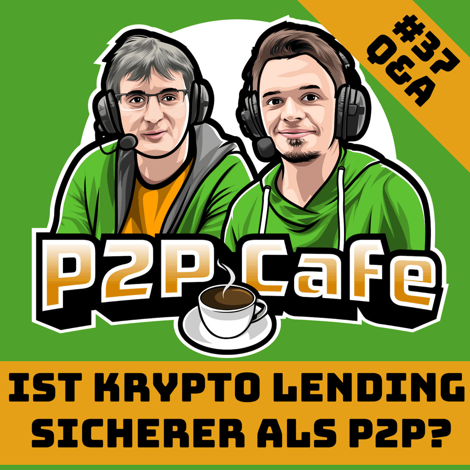 Ist Krypto Lending sicherer als P2P Kredite? - P2P Cafe #37 (Q&A)