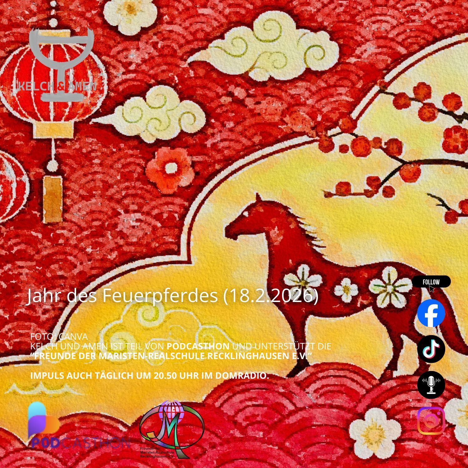 Jahr des Feuerpferdes (17.2.2026)