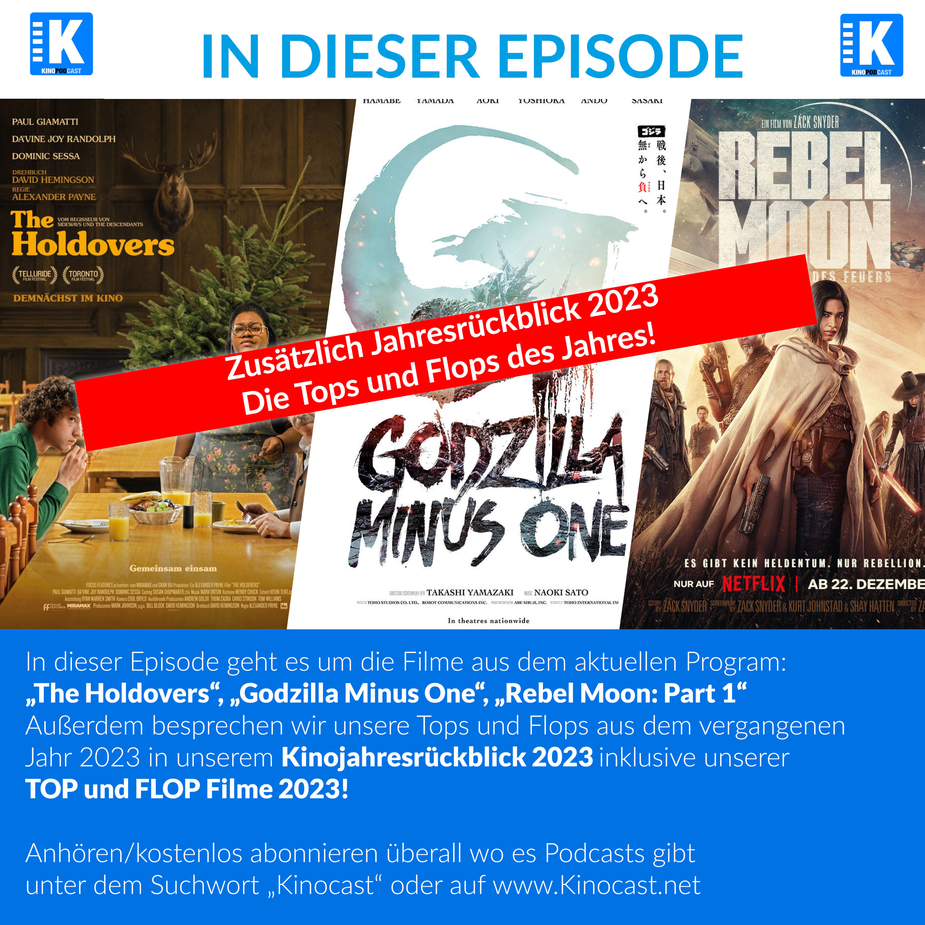 Jahresrückblick 2023 Film Tops und Flops des Jahres.