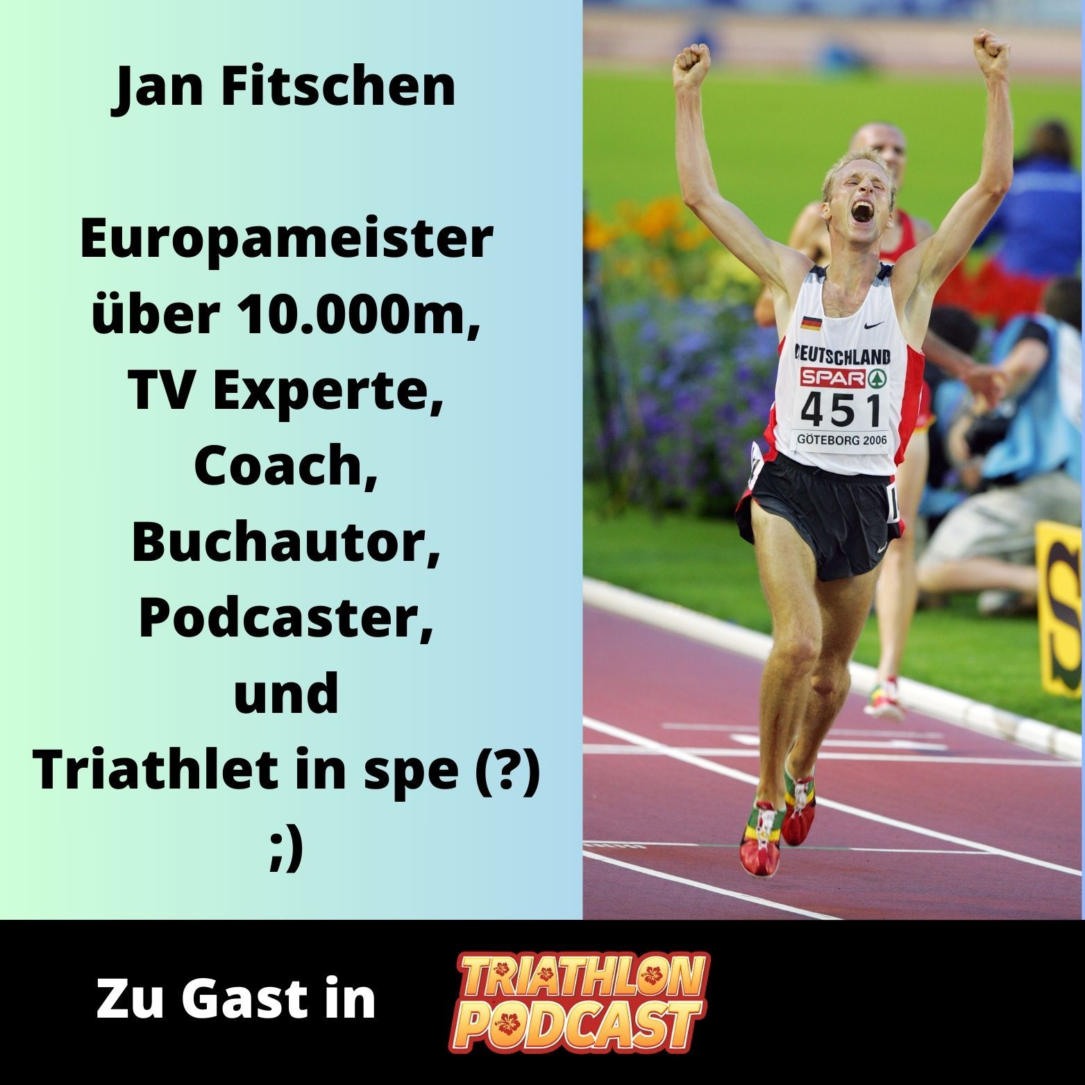 Jan Fitschen - Langsamer Profiläufer, Podcaster, Keynote Speaker, Autor, TV Experte, cooler Typ ;)