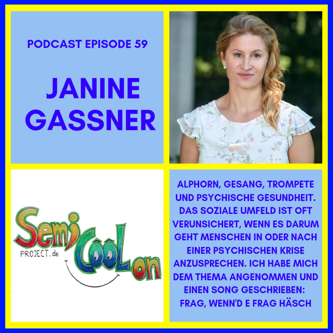 Janine Gassner - Alphorn, Gesang, Trompete und psychische Gesundheit