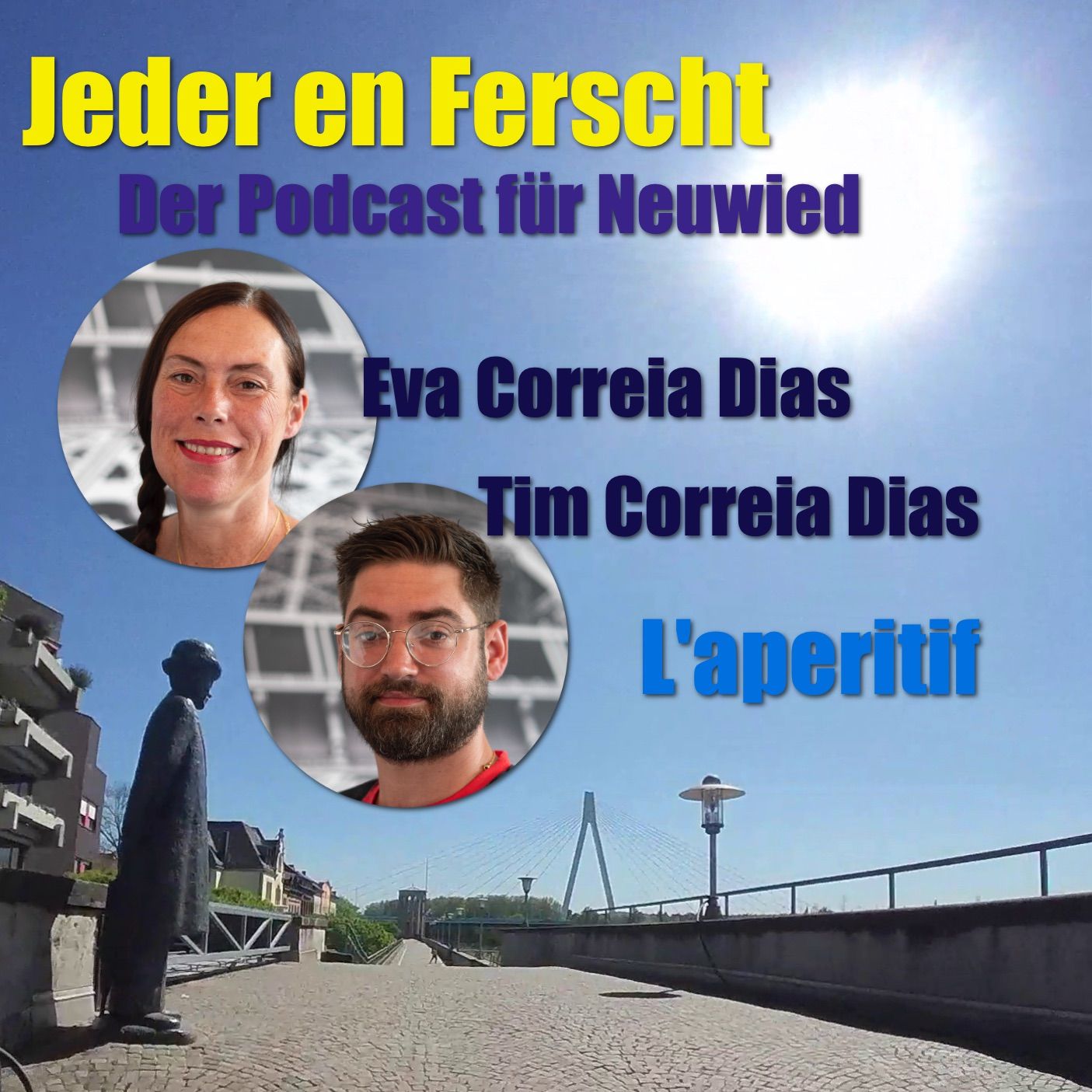 Jeder en Ferscht 67 – Eva und Tim Correia Dias