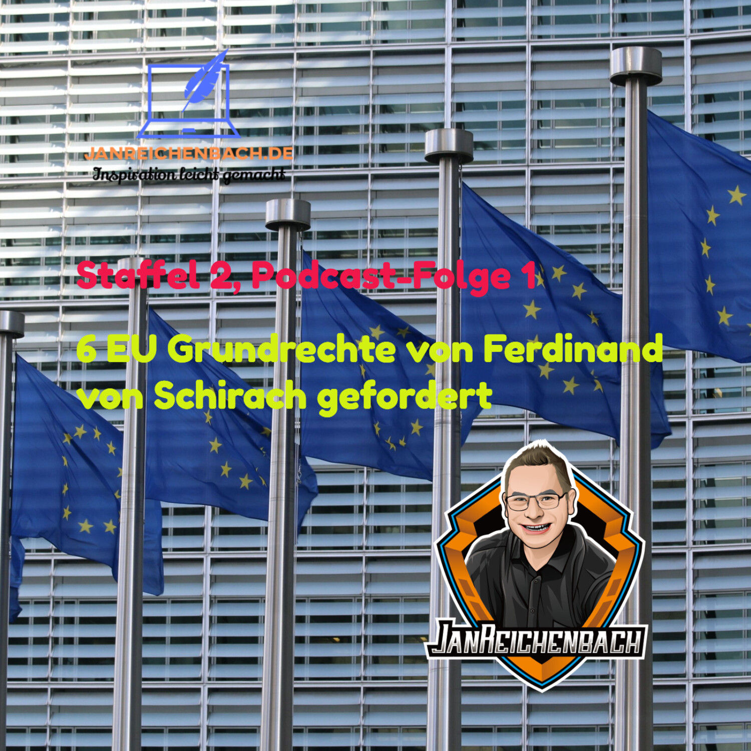 Jeder-Mensch: 6 EU Grundrechte von Ferdinand von Schirach gefordert