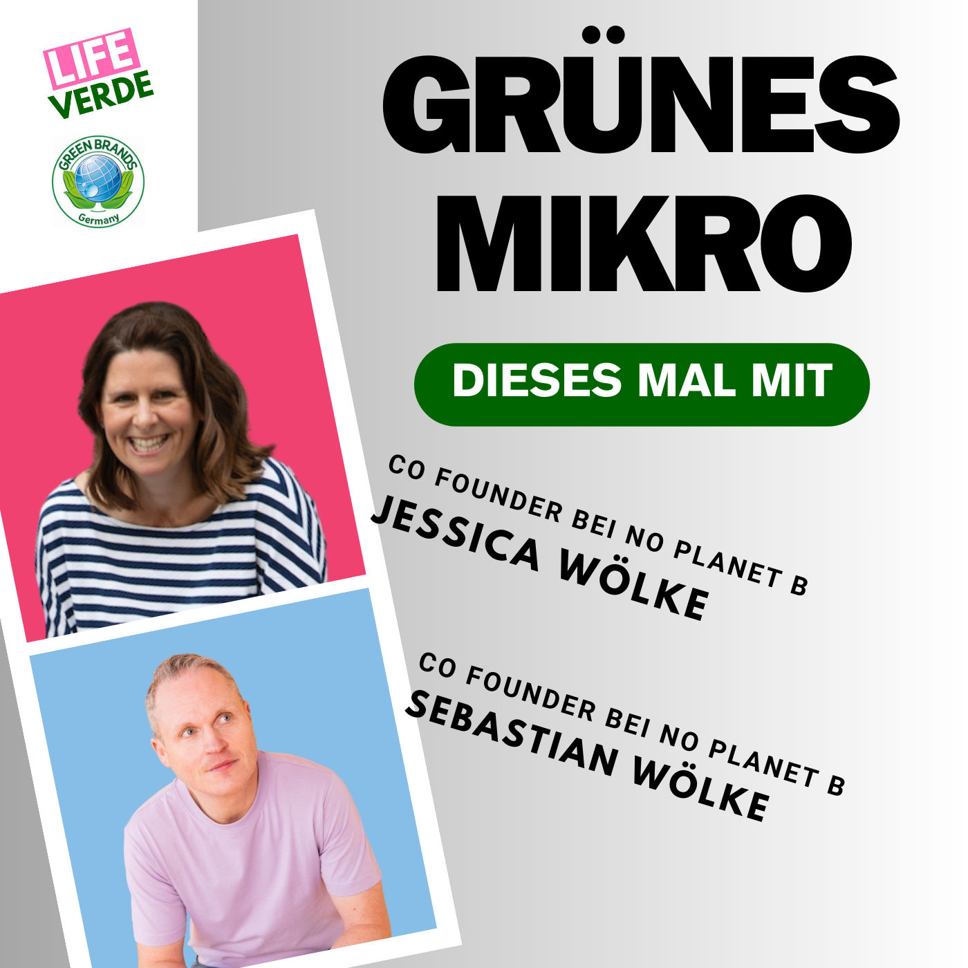Jessica & Sebastian Wölke die Gründer von NoPlanetB