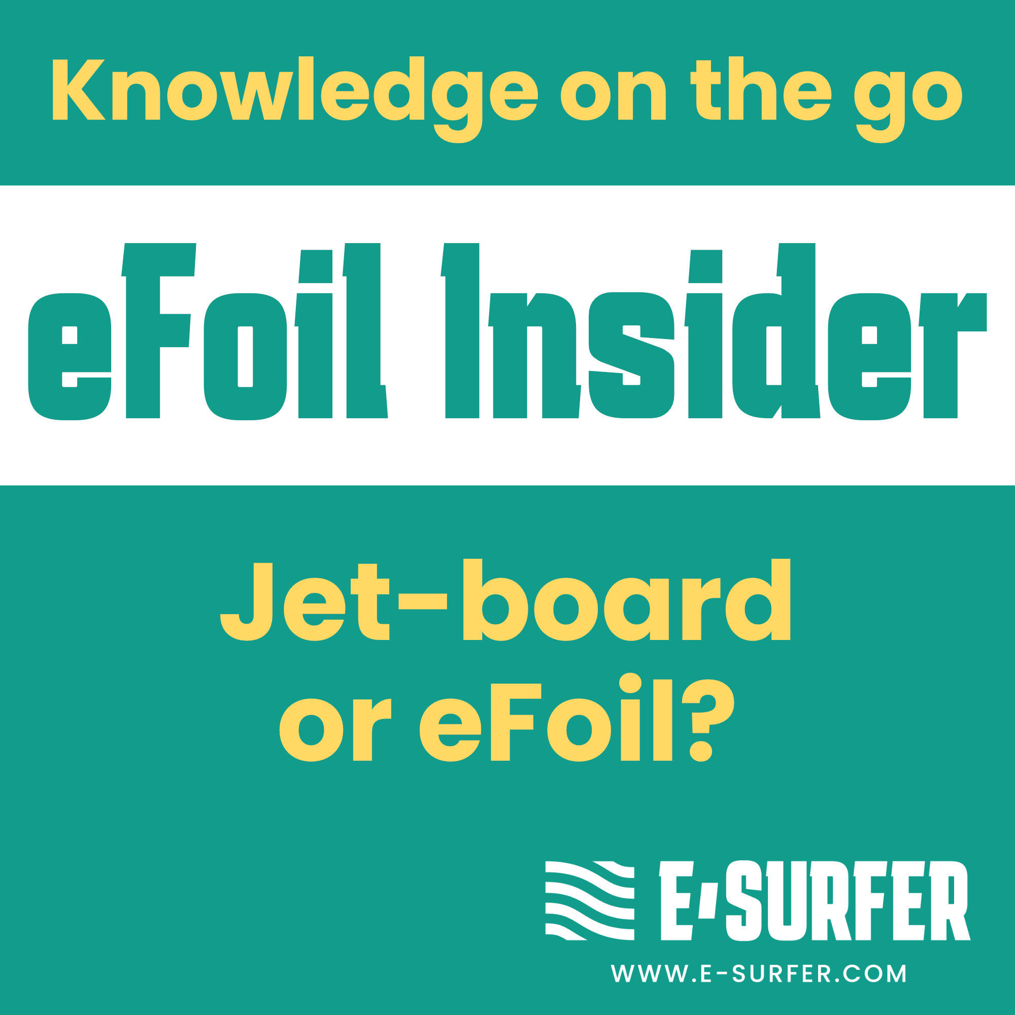 Jetboard or eFoil? What is the best electric surfboard for you