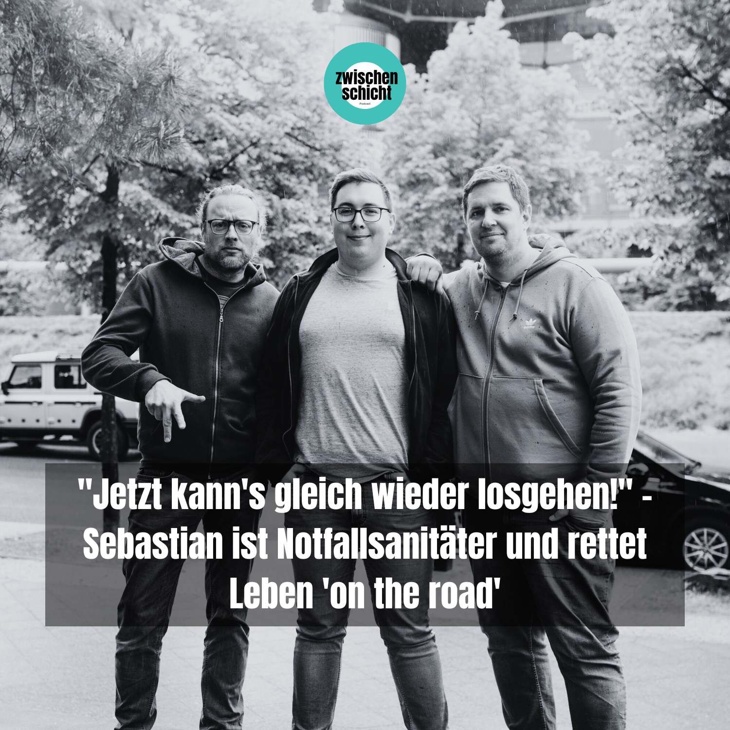 "Jetzt kann's gleich wieder losgehen!" - Sebastian ist Notfallsanitäter und rettet Leben 'on the road'