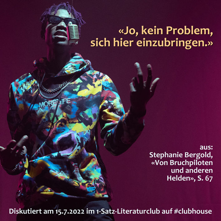 «Jo, kein Problem, sich hier einzubringen.»