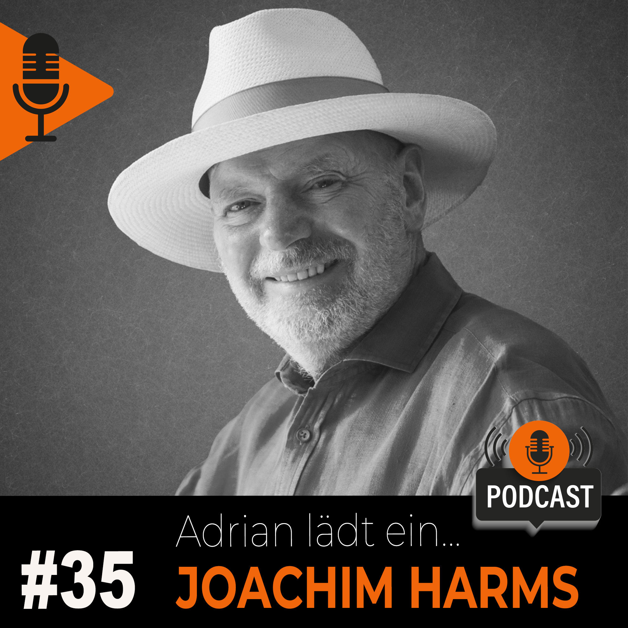 ... Joachim Harms, ich darf & Hauptsache es berührt