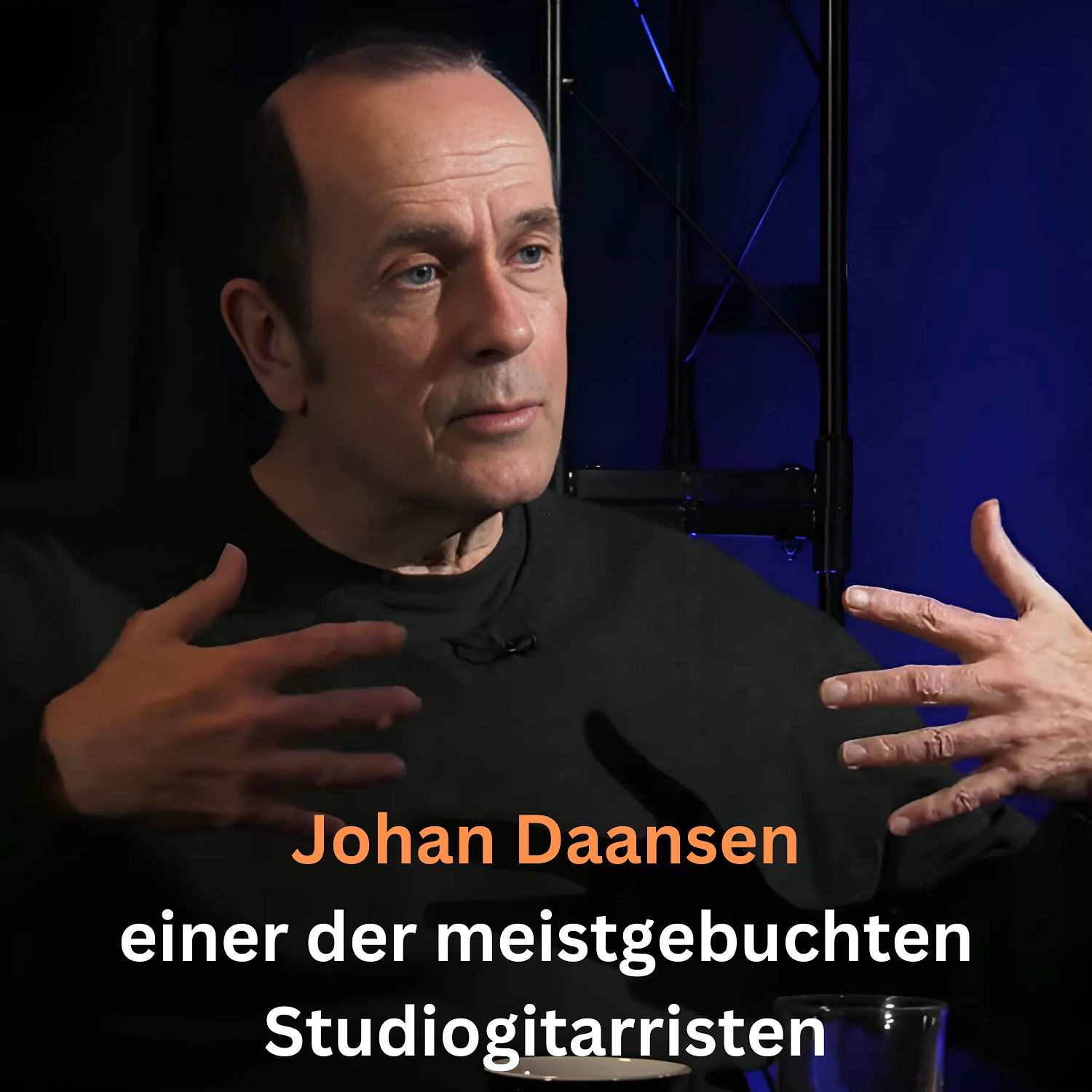 Johan Daansen, einer der meistgebuchten Studiogitarristen im Gespräch mit Ron Traub
