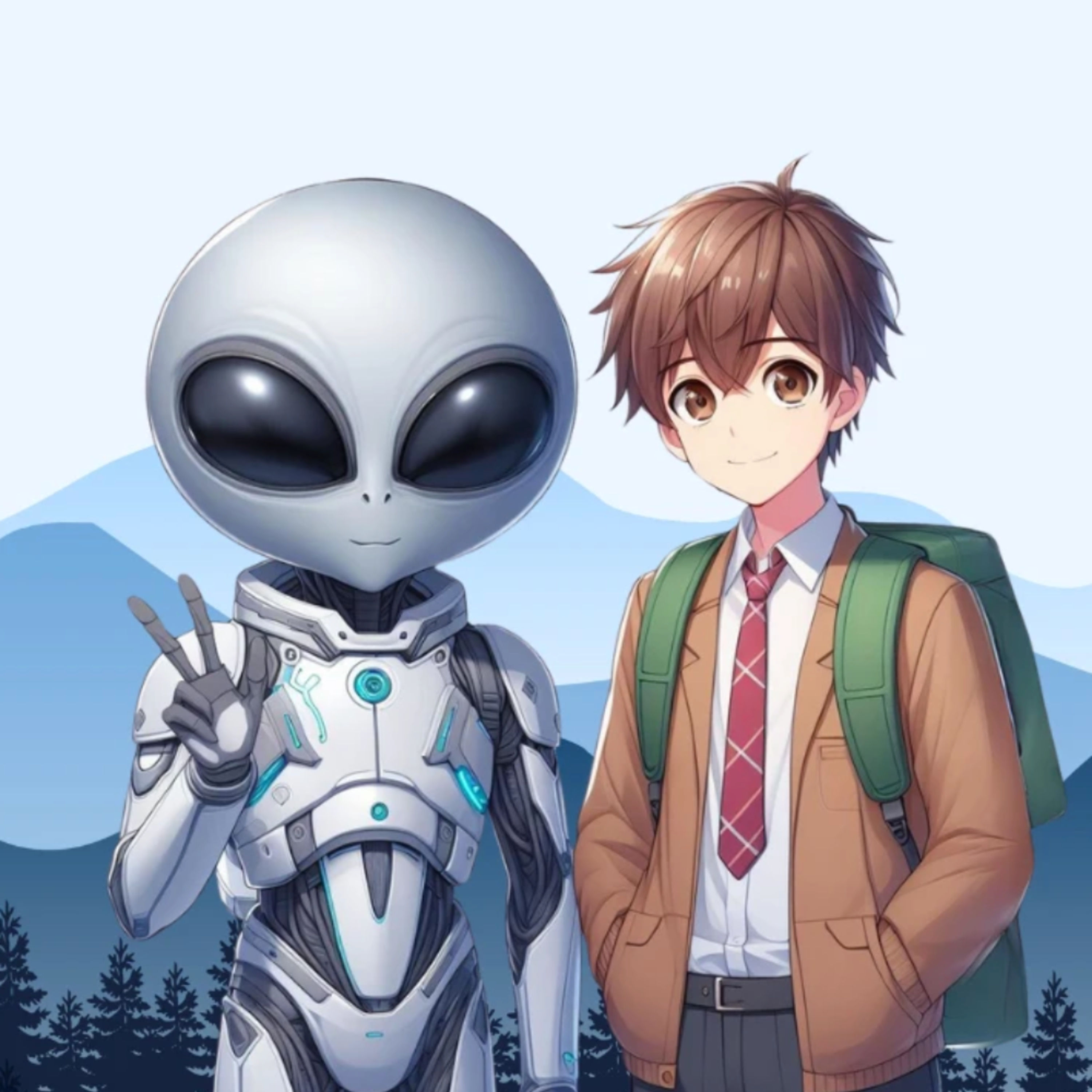 Jonas & das freundliche Alien | Einschlafgeschichte für neugierige Abenteurer