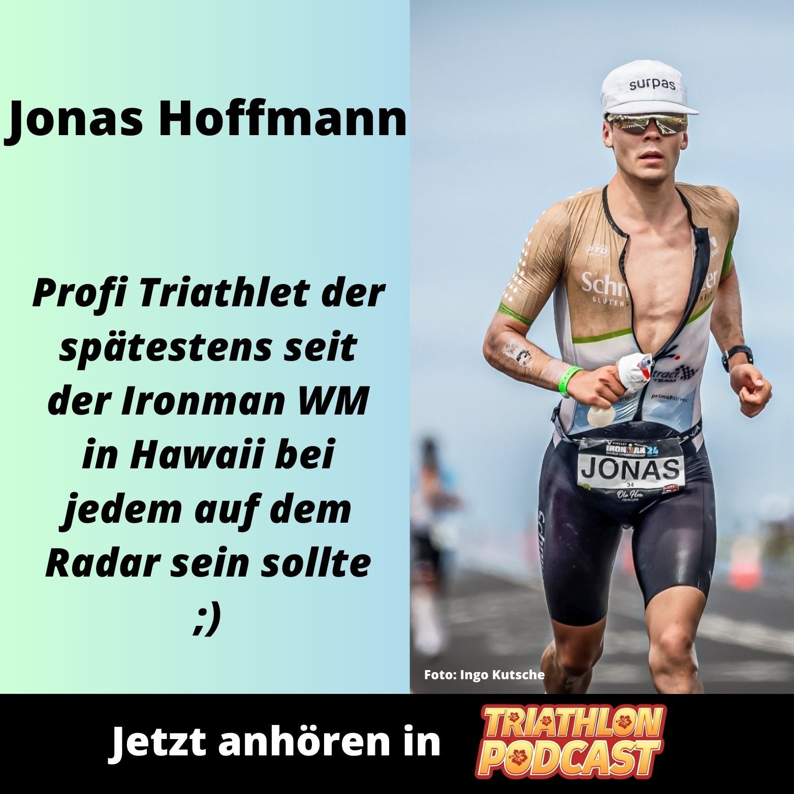 Jonas Hoffmann - Triathlonprofi und 16. der Ironman WM 2024