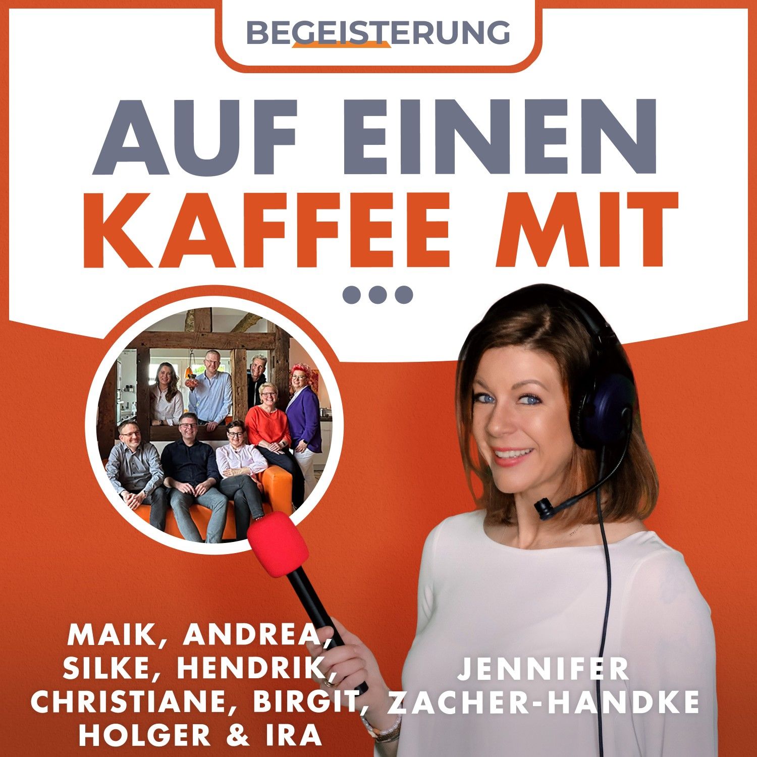 Jubiläum! 5 Jahre Podcast | Jennifer auf einen Kaffee mit Maik, Andrea, Silke, Hendrik, Christiane, Birgit, Holger & Ira