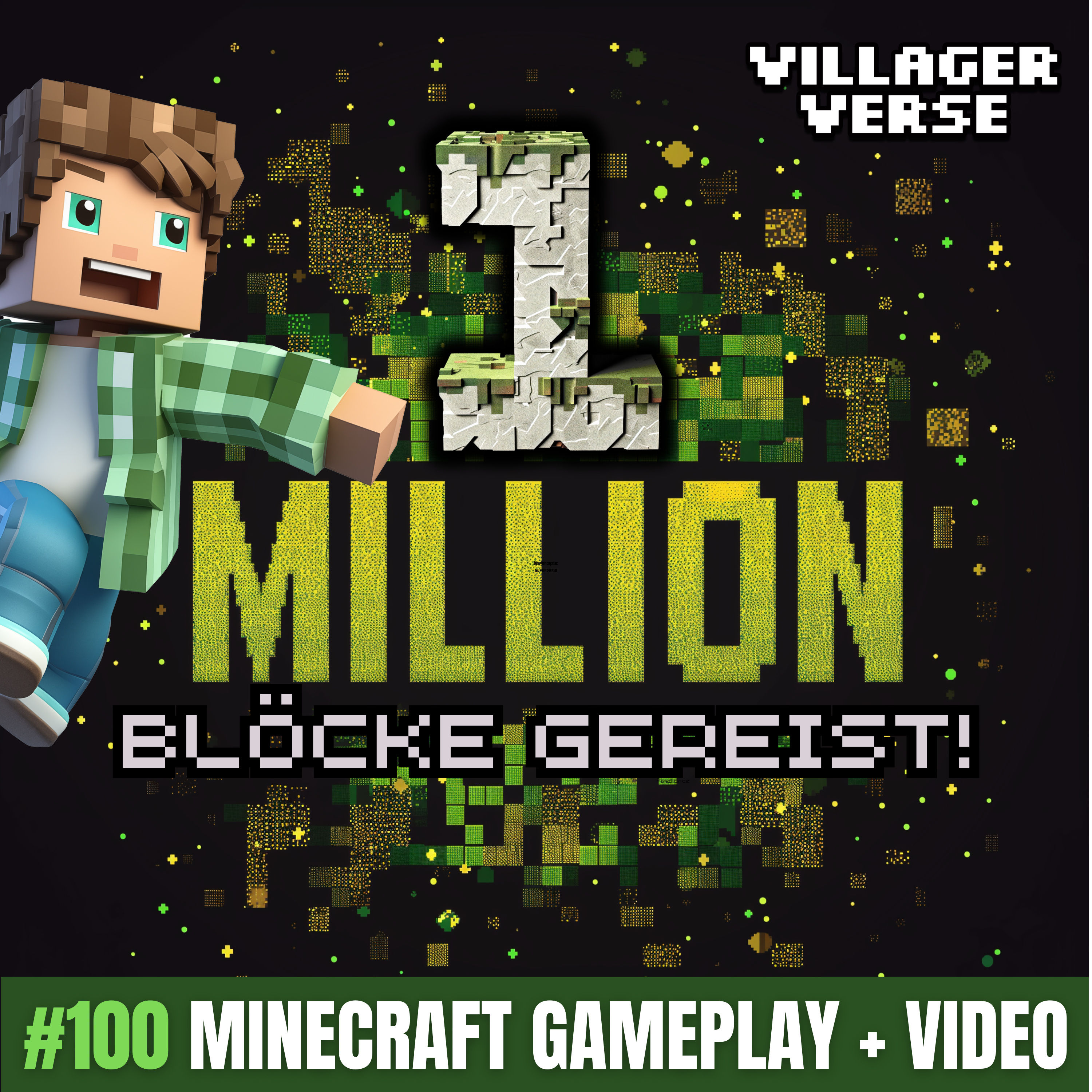 Jubiläum! Und 1.000.000 Blöcke gereist! 🎈 #100