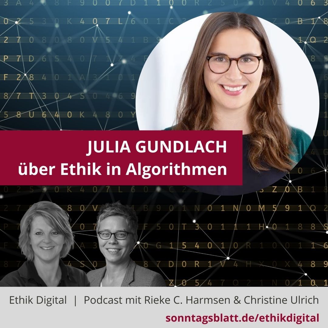 Julia Gundlach über Ethik in Algorithmen | Podcast Ethik Digital