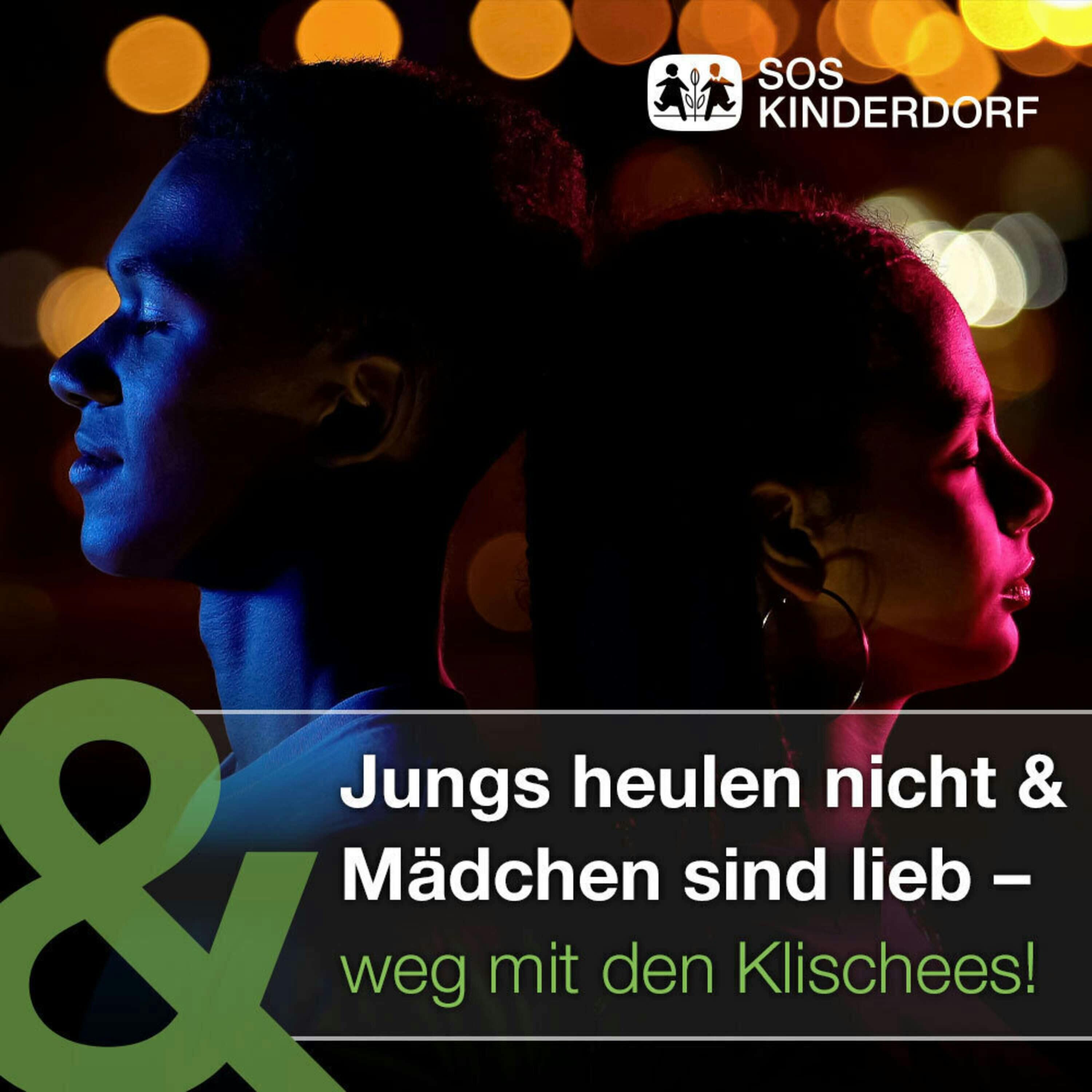 Jungs heulen nicht und Mädchen sind lieb - weg mit den Klischees!