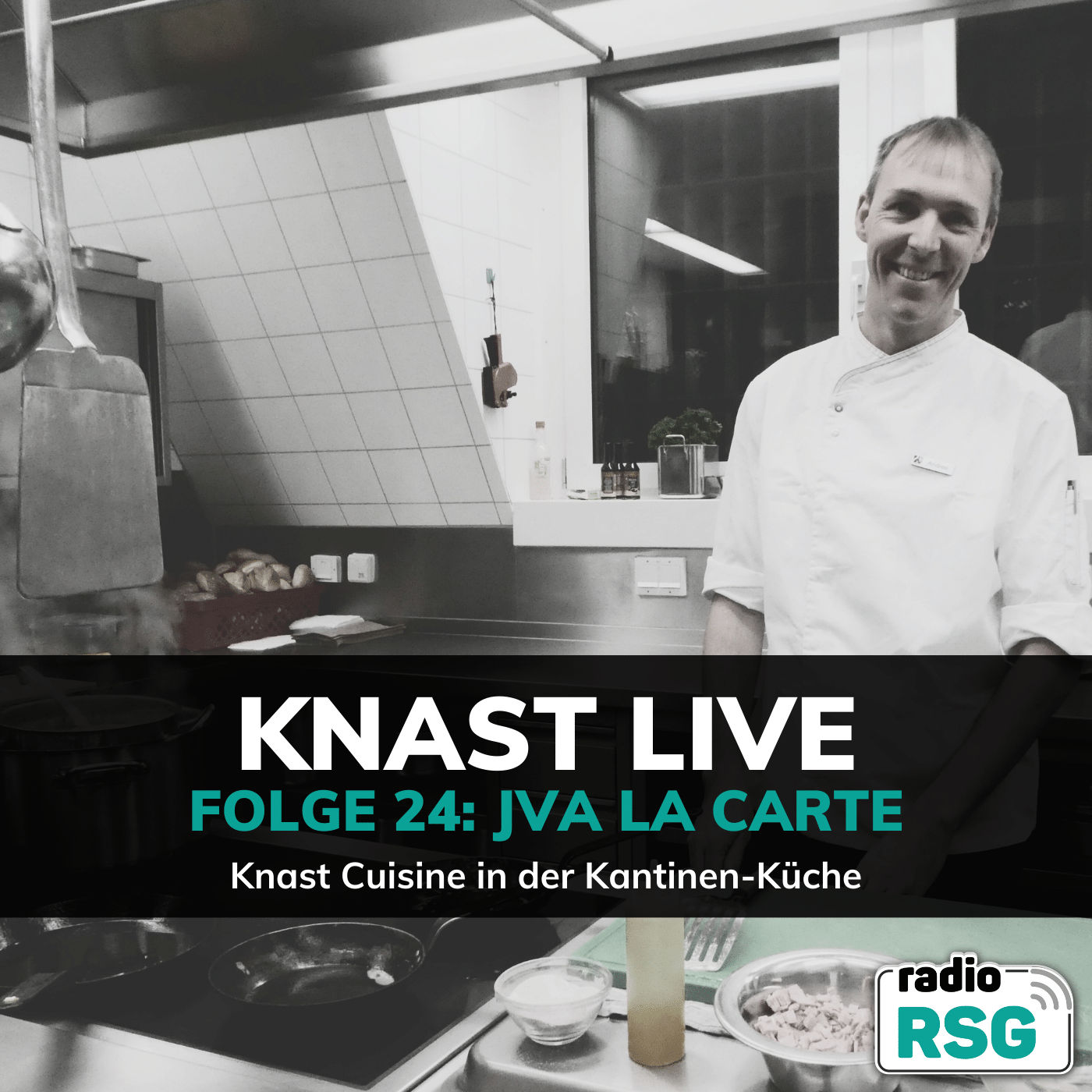 JVA la carte - Knast Cuisine in der Kantinenküche