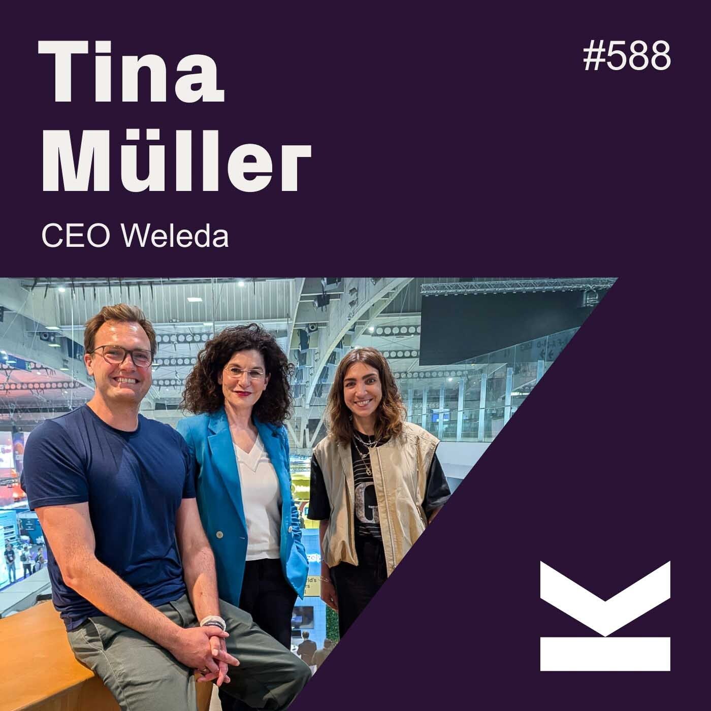 K#588 Tina Müller, CEO von Weleda über Marken-Transformation, Nachhaltigkeit und digitale Herausforderungen.