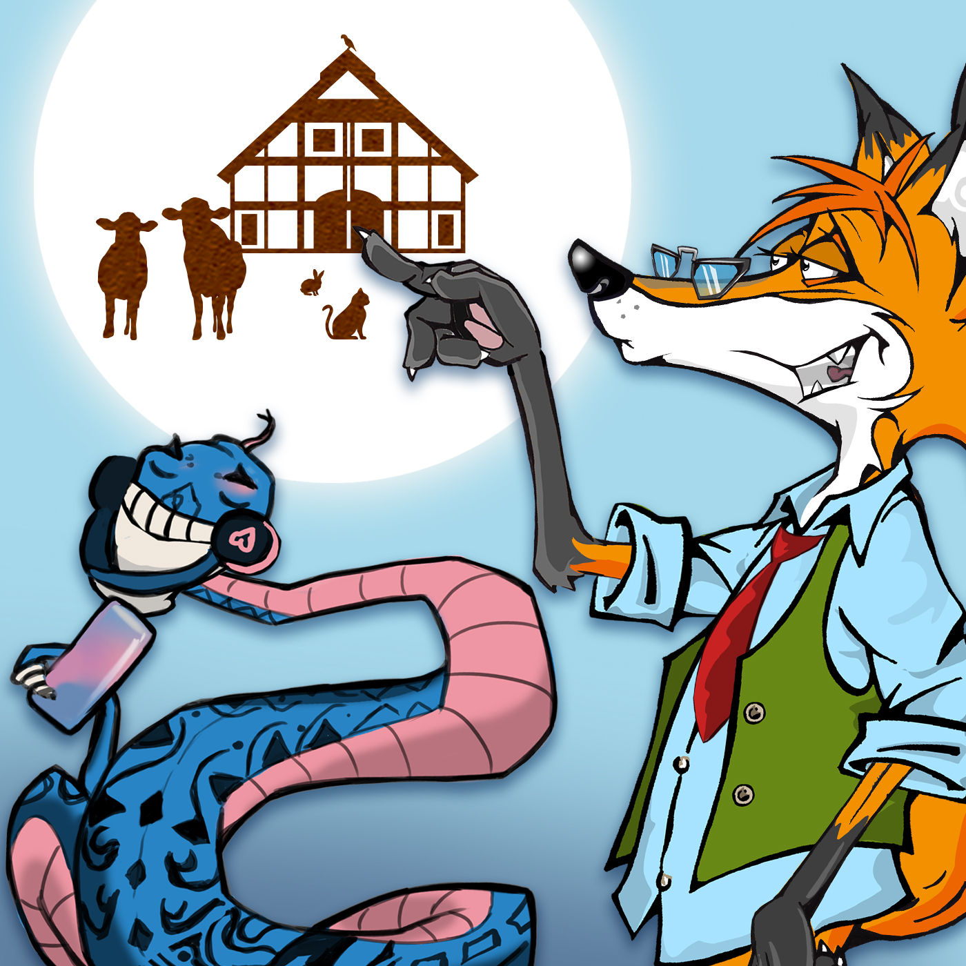 Kälbchen, Hühner und Traktoren: Auf dem Bauernhof ist viel los!