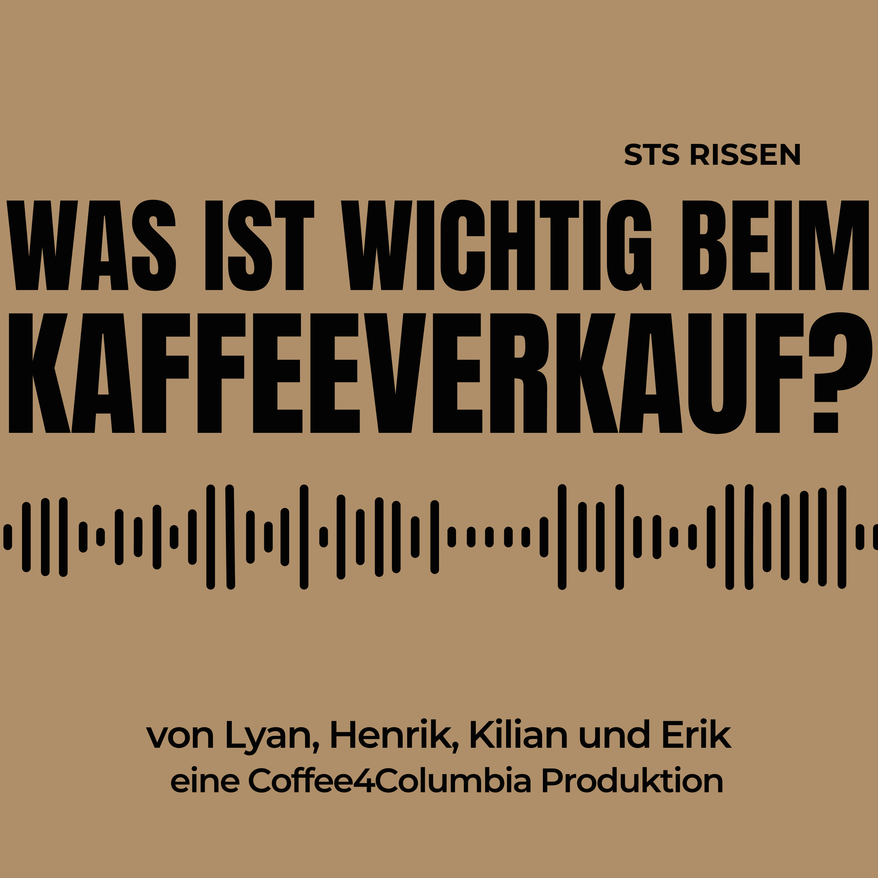 Kaffeeverkauf auf dem Wochenmarkt [S3, F2]