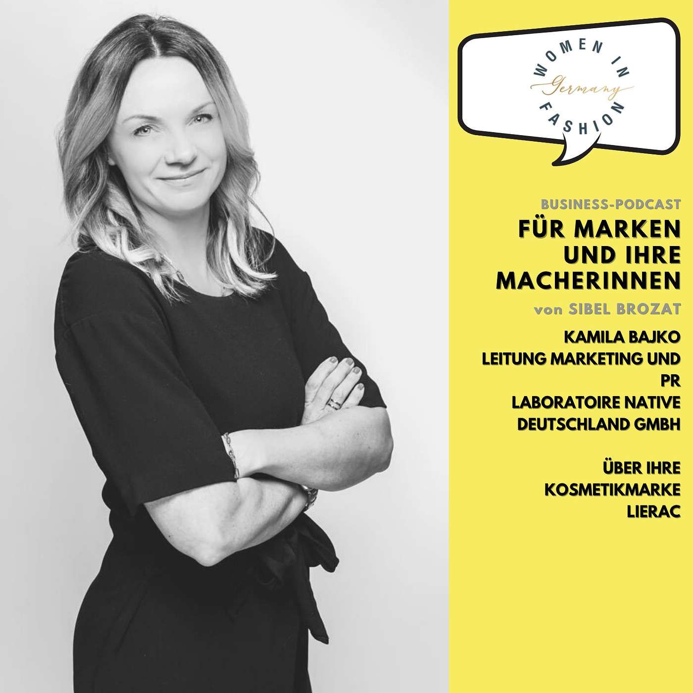 Kamila Bajko, Leiterin PR & Marketing LABORATOIRE NATIVE - über ihre Kosmetikmarke LIERAC