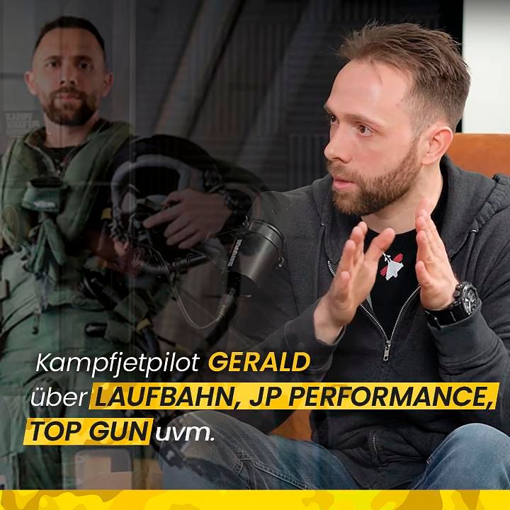 Kampfjetpilot Gerald über seine Laufbahn, JP Performance, Top Gun uvm. | NXTGEN Podcast #35