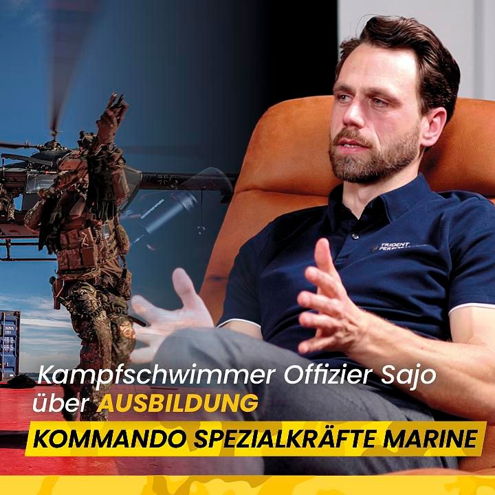 Kampfschwimmer Offizier Sajo über die Ausbildung beim Kommando Spezialkräfte Marine uvm. | NXTGEN Podcast #34