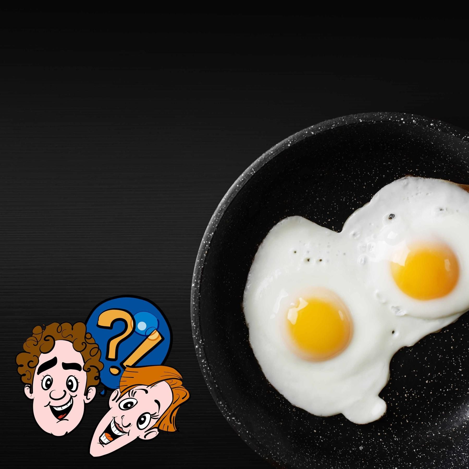 Kann man aus Körpereiweiß ein Spiegelei braten?