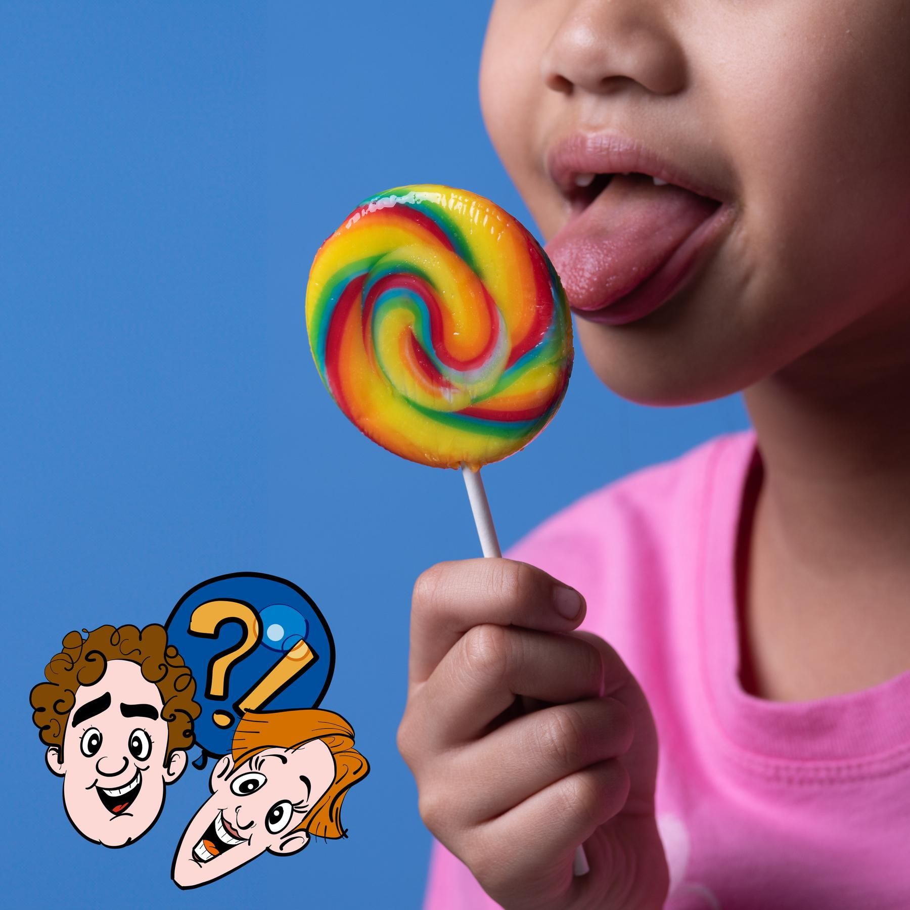 Kann man beim Fallschirmspringen einen Lolli lutschen?