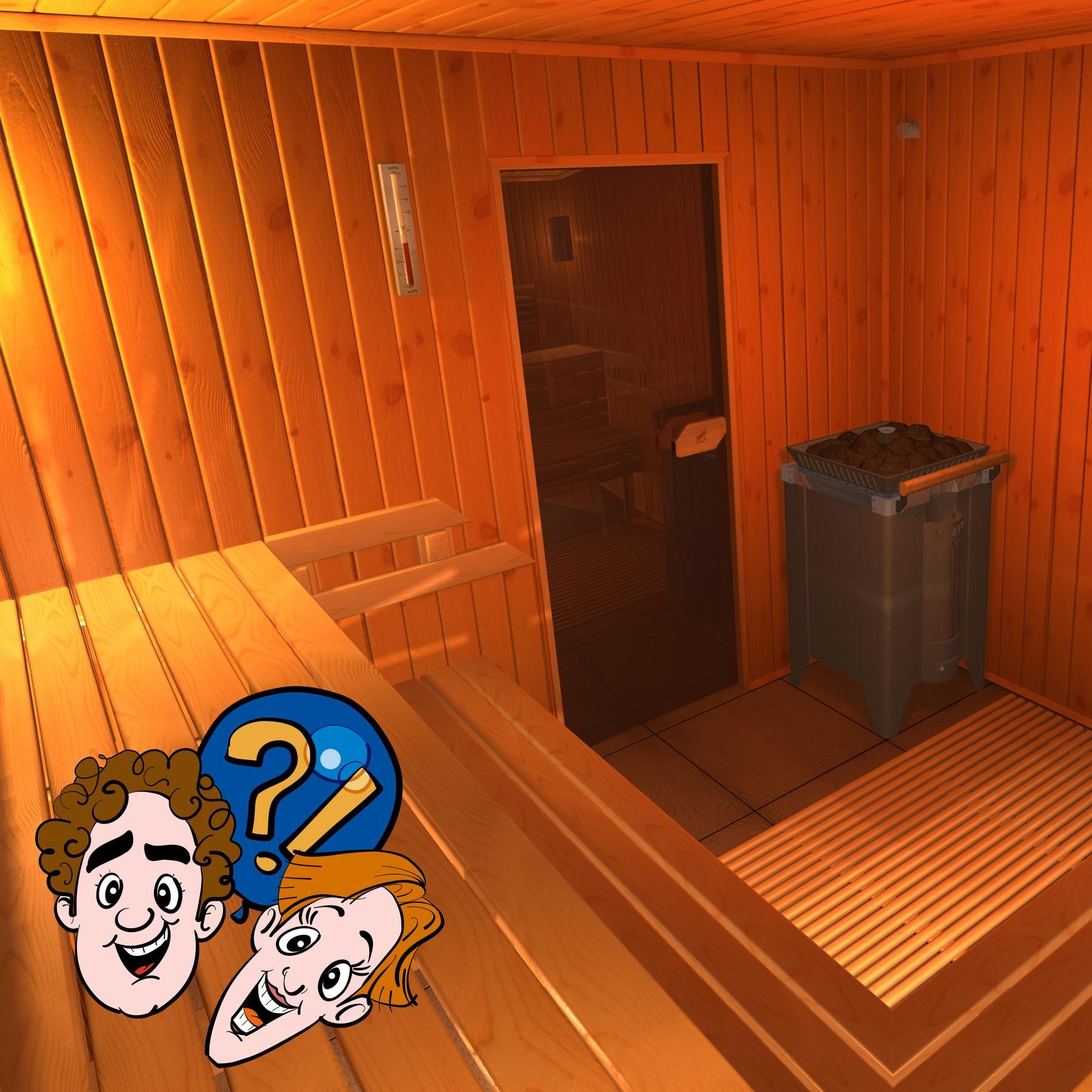 Kann man in der Sauna kochen?
