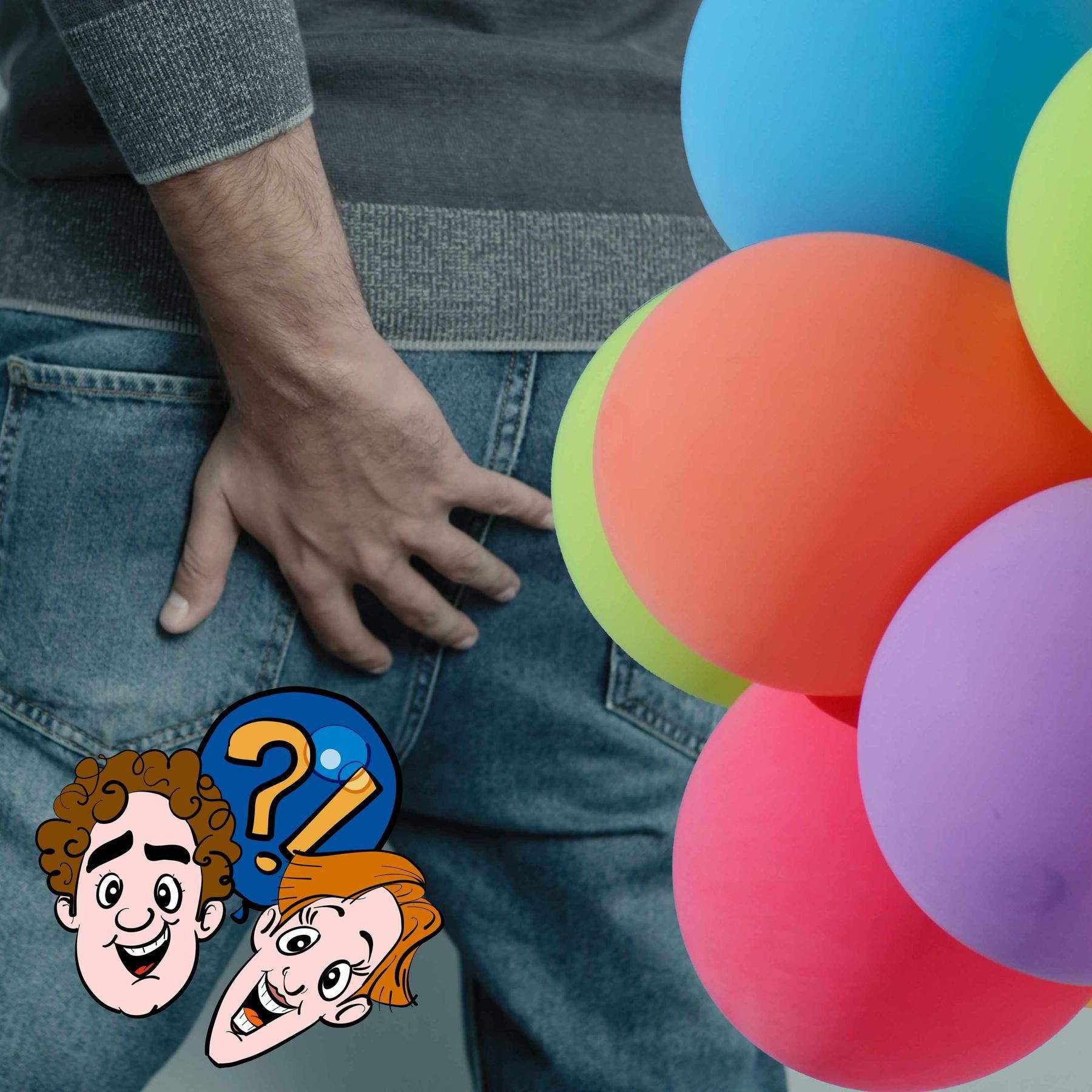Kann man mit Pupsen einen Ballon aufblasen?