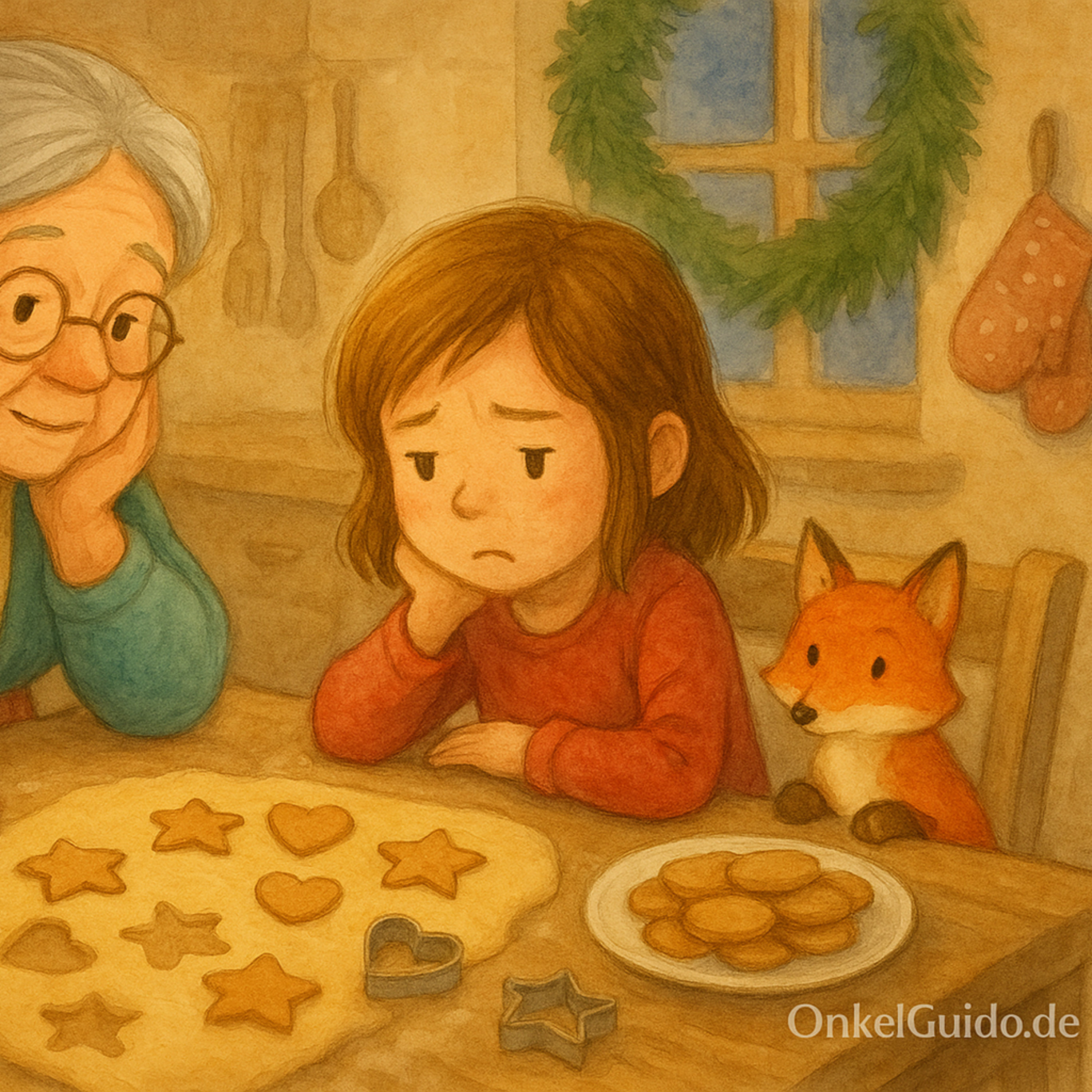 Kapitel 3: Plätzchenduft, leise Sorgen und ein Plan | „Gute Nacht“-Geschichte”