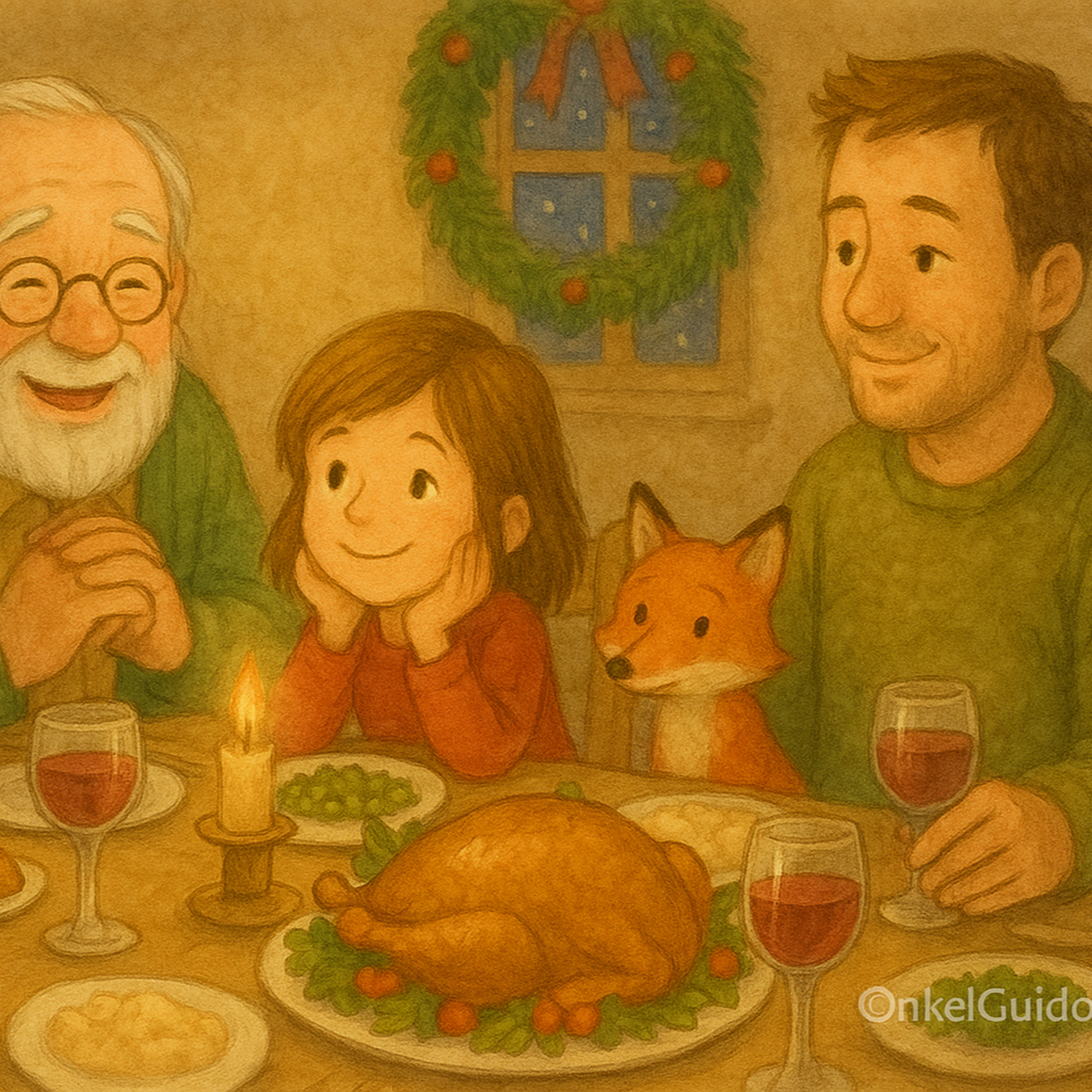 Kapitel 4: Ein besonderer Abend in Opas neuem Zuhause | „Gute Nacht“-Geschichte”