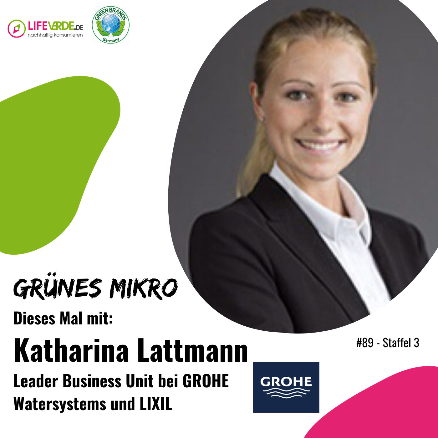 Katharina Lattmann, Leader Business Unit GROHE Watersystems, LIXIL EMENA