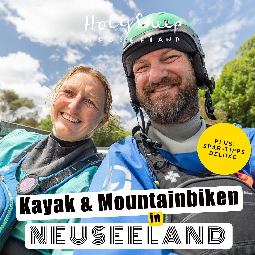 Kayak und Mountainbiken in Neuseeland! - ein Van voller Outdoor-Toys