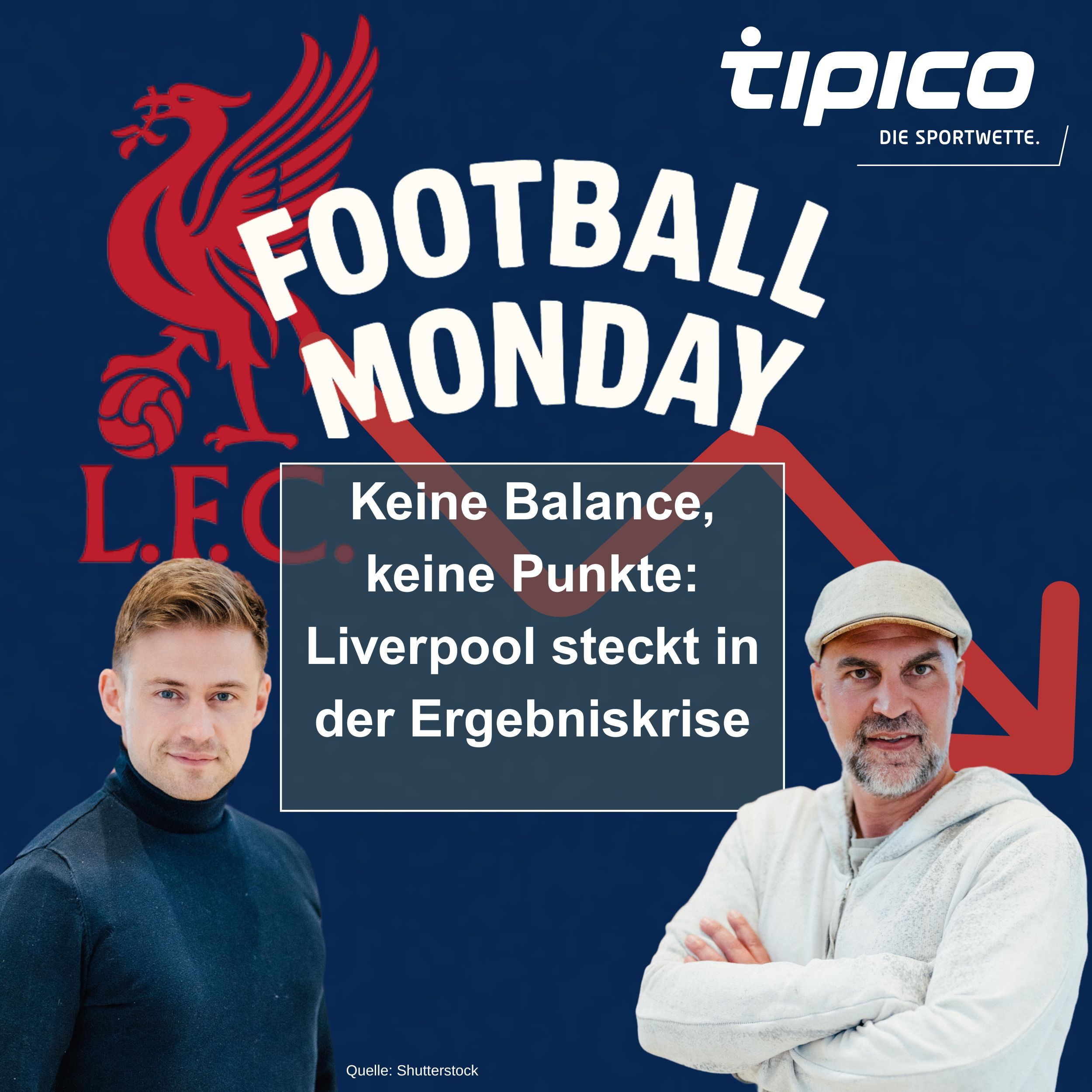 Keine Balance, keine Punkte: Liverpool steckt in der Ergebniskrise