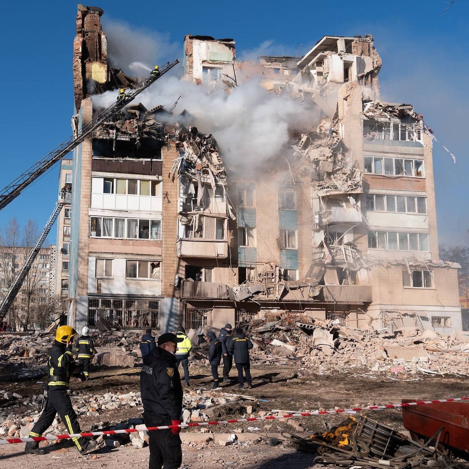 Keine Lichter, keine Feier: Die ukrainische Stadt Ternopil nach russischen Angriffen