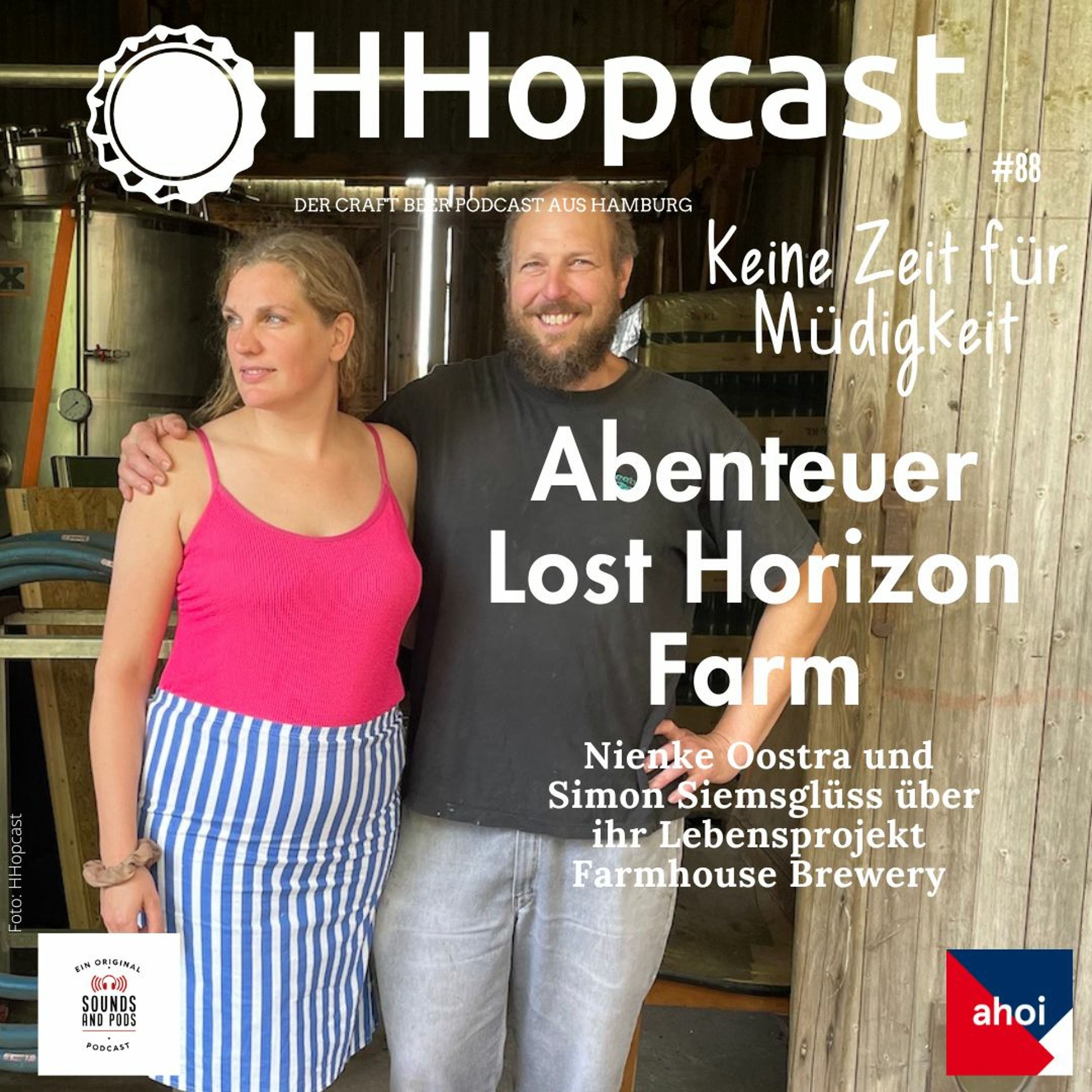 Keine Zeit für Müdigkeit! Nienke Oostra und Simon Siemsglüss über das Projekt Farmhouse Brewery