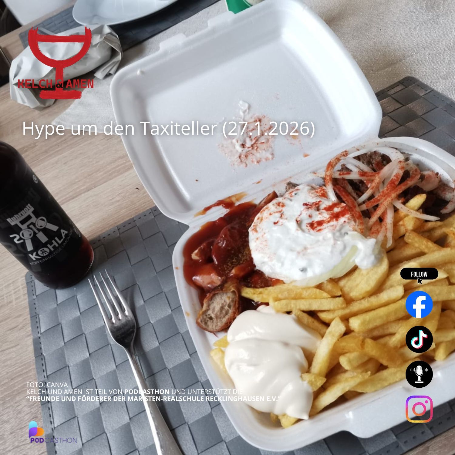Kelch und Amen - Hype um den Taxiteller (27.1.2026)