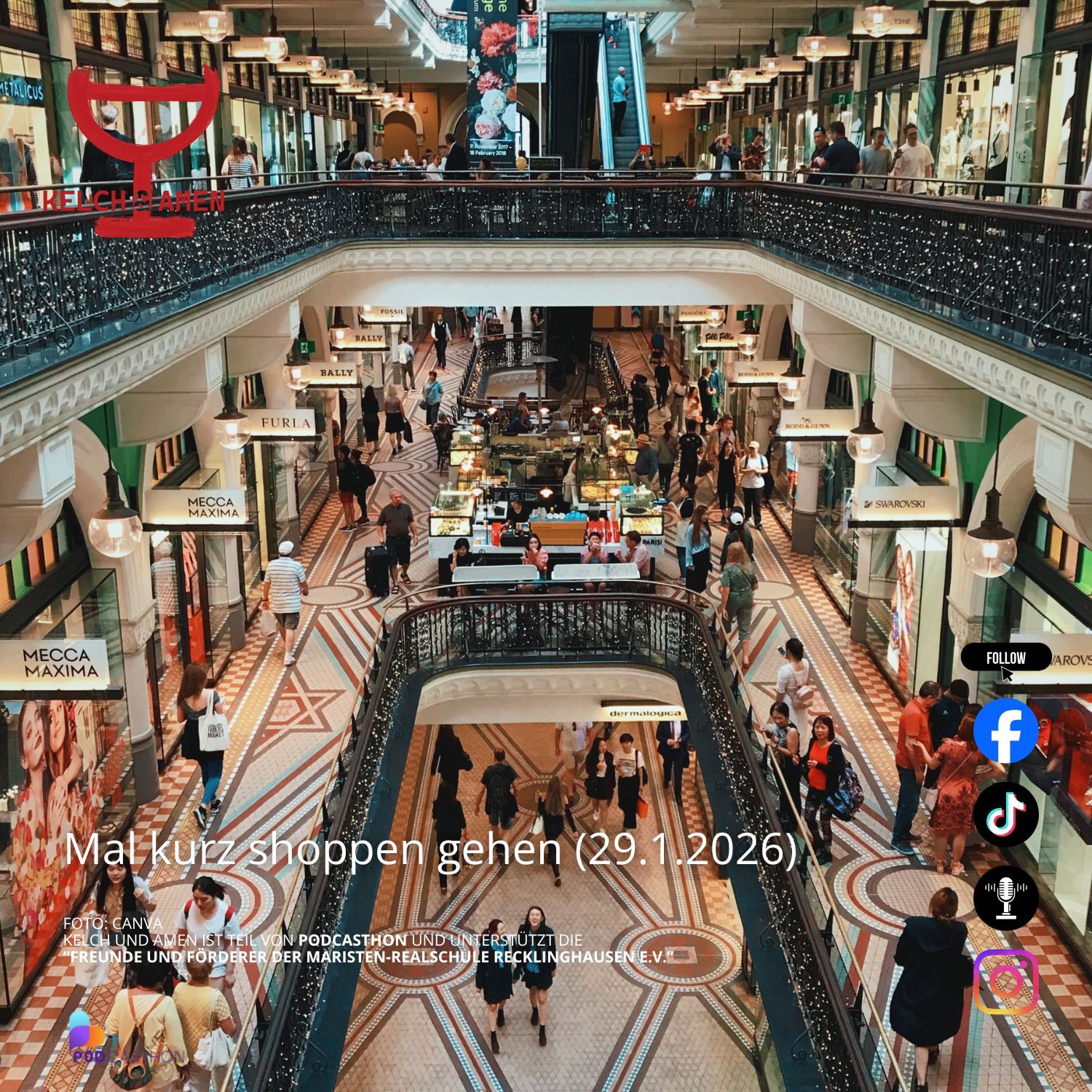 Kelch und Amen - Mal kurz shoppen gehen (29.1.2026)