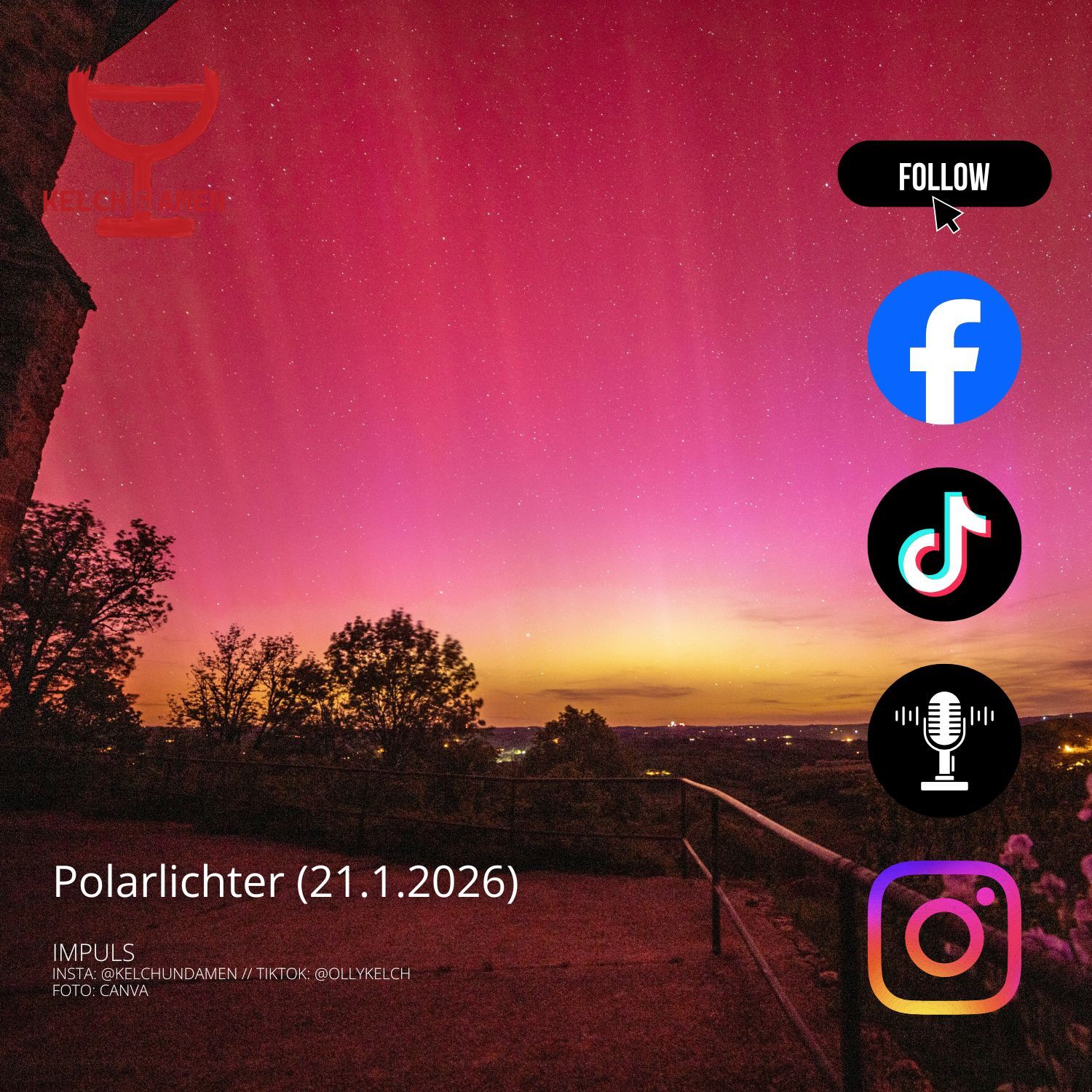 Kelch und Amen - Polarlichter (21.1.2026)