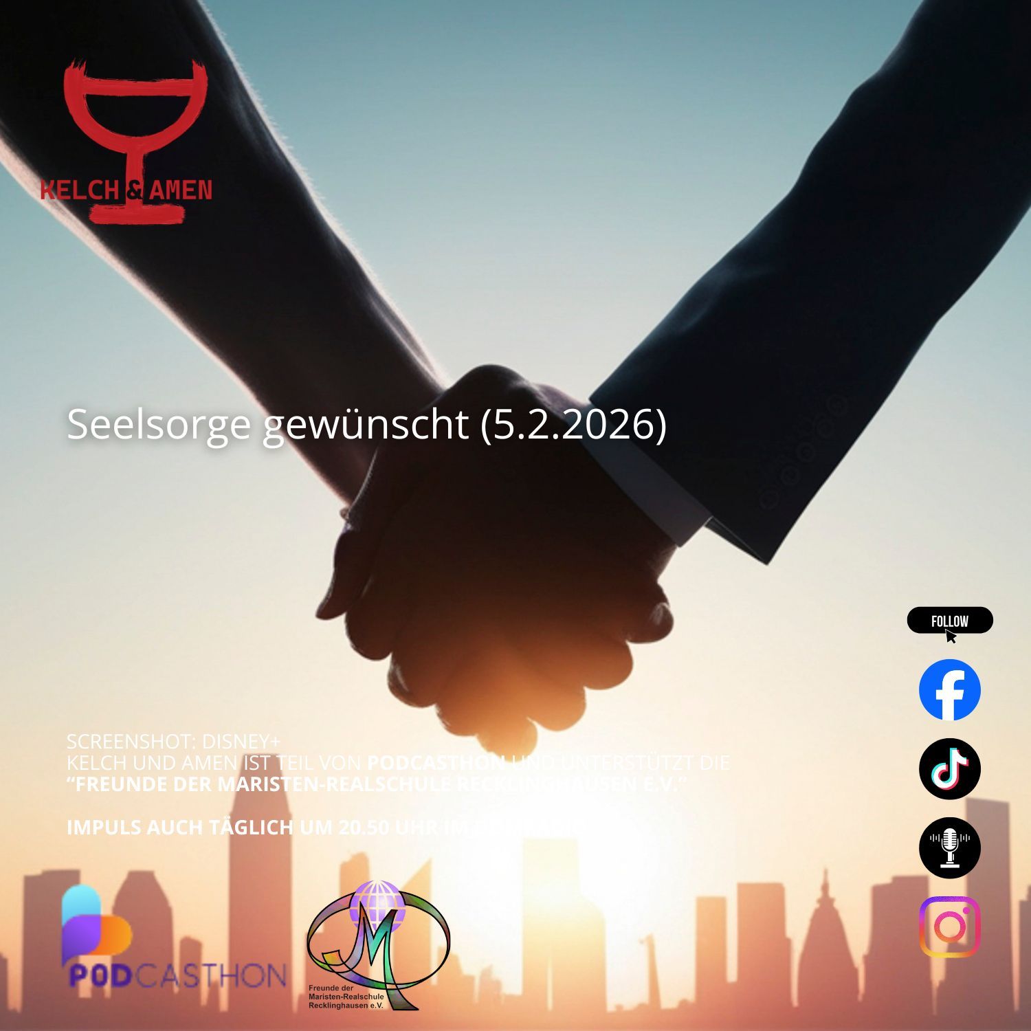 Kelch und Amen - Seelsorge gewünscht (5.2.2026)