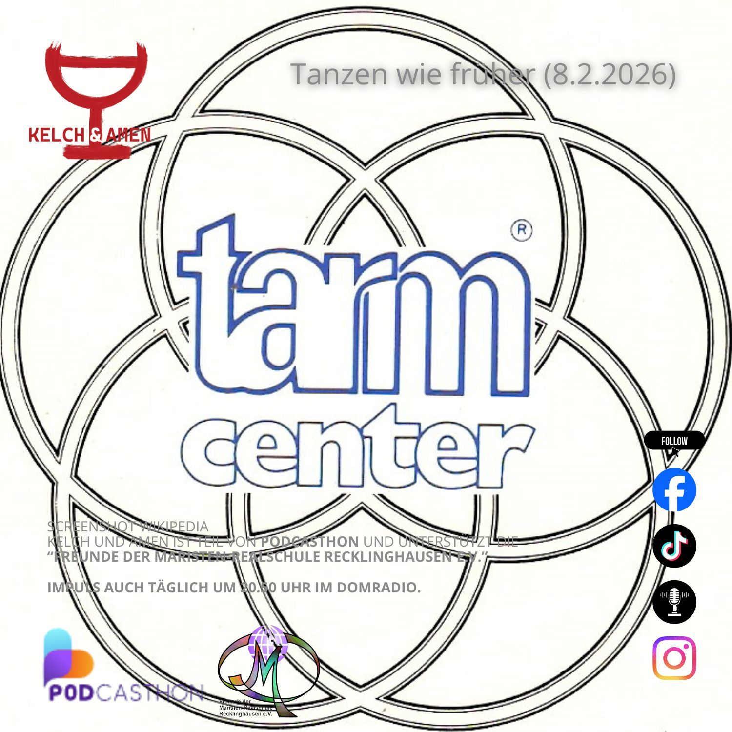 Kelch und Amen - Tarmcenter (8.2.2026)