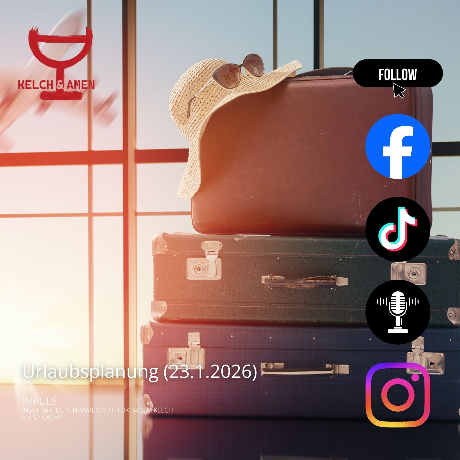 Kelch und Amen - Urlaubsplanung (23.1.2026)