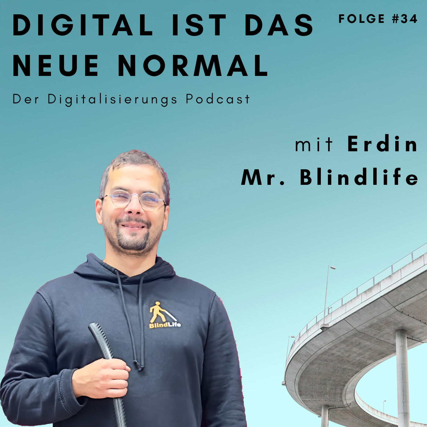 KI als Gamechanger: Alltag mit nur 2 % Sehkraft – Erdin ›Mr. BlindLife‹