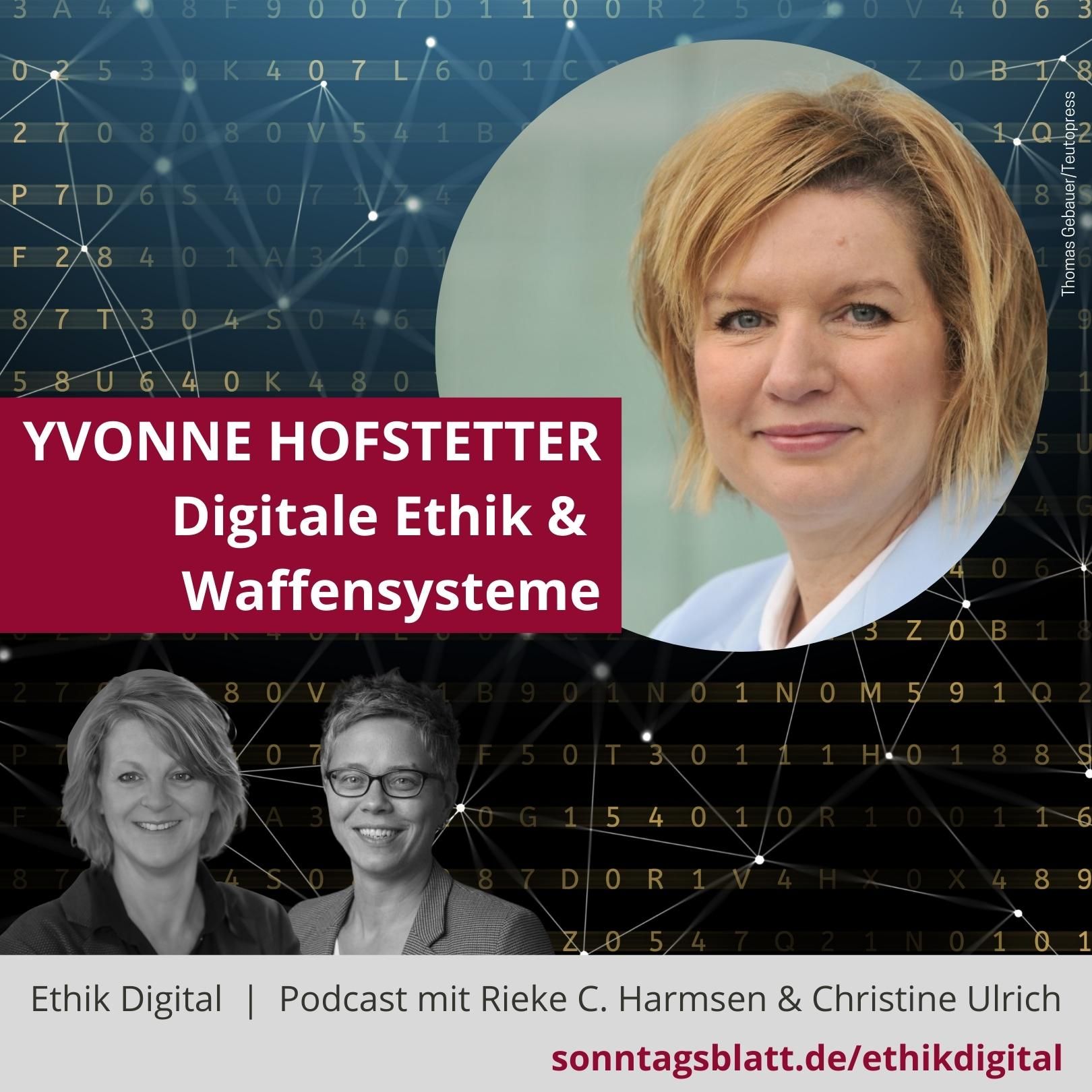 KI-Expertin Yvonne Hofstetter über autonome Waffensysteme | Podcast Ethik Digital