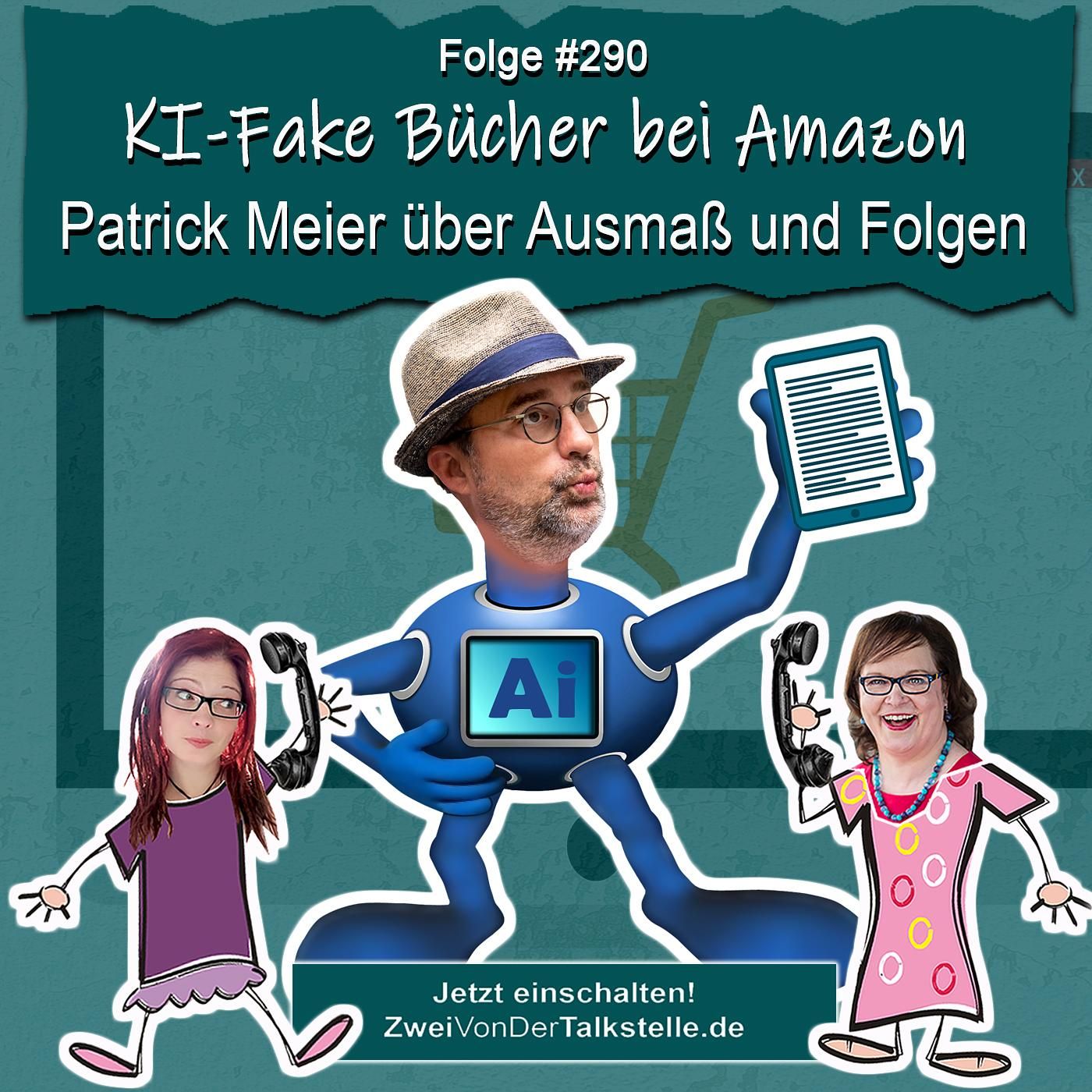 KI-Fake Bücher bei Amazon – Patrick Meier über Ausmaß und Folgen
