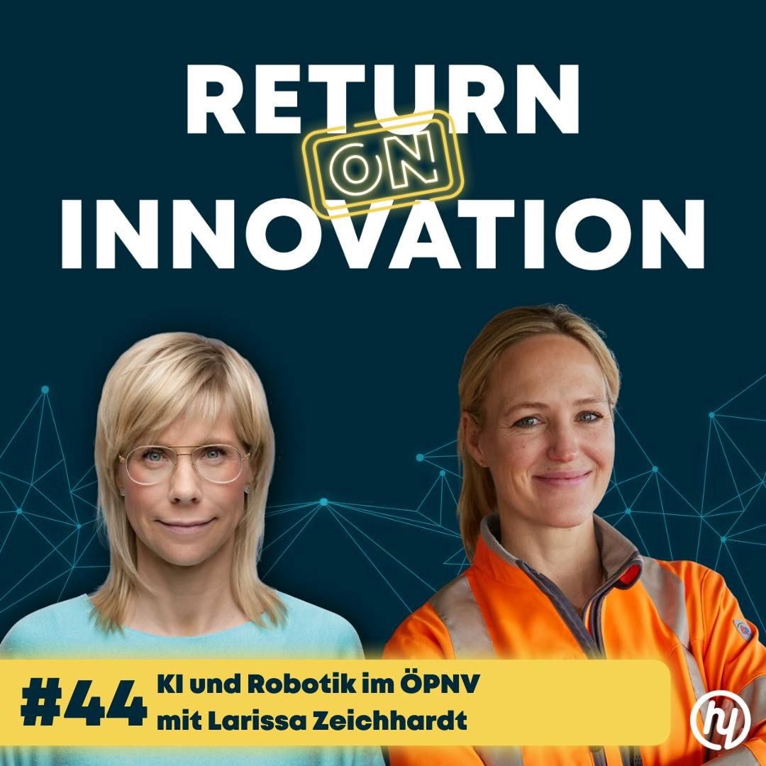 KI und Robotik im ÖPNV mit Larissa Zeichhardt: Wie die LAT Gruppe durch smarte Kameras und Laufroboter Innovation rund um die Schiene vorantreibt (#044)