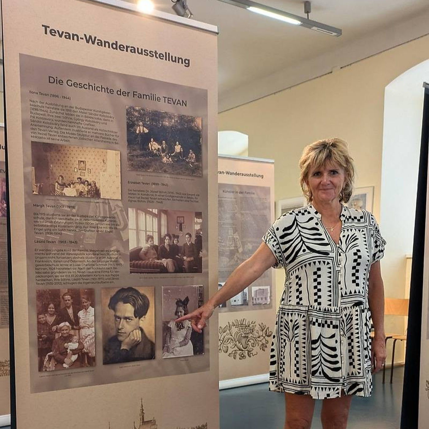 Kiállítás a Tevan családról Kismartonban