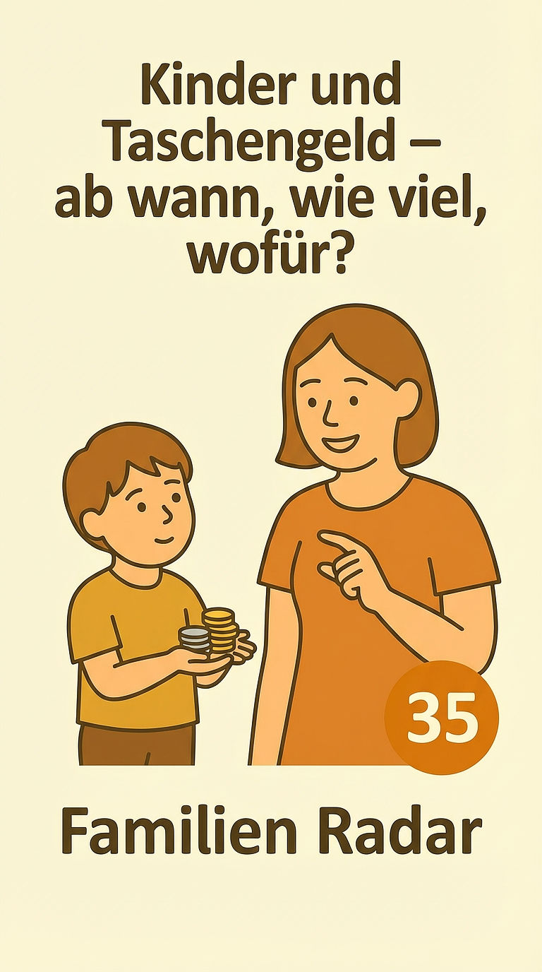 Kinder und Taschengeld