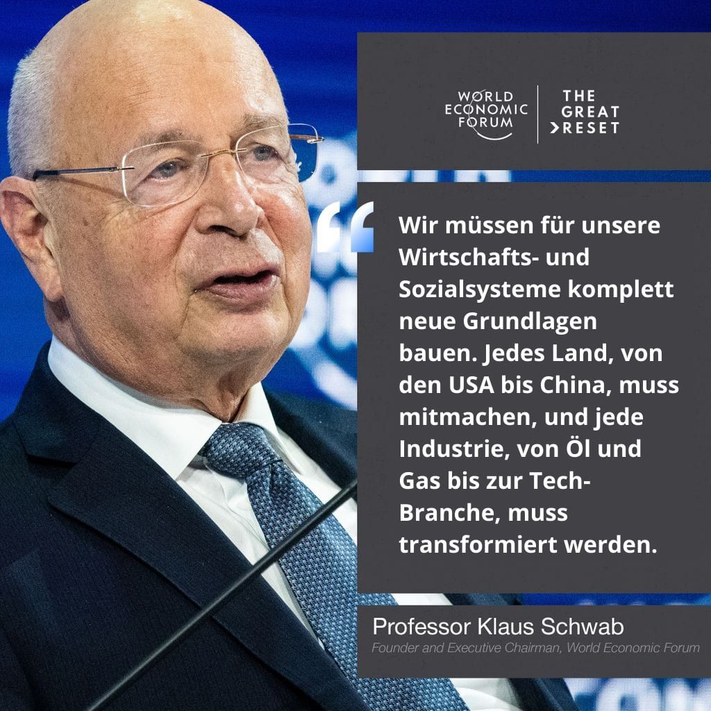 Klaus Schwab: Deshalb brauchen wir den "Großen Neustart"
